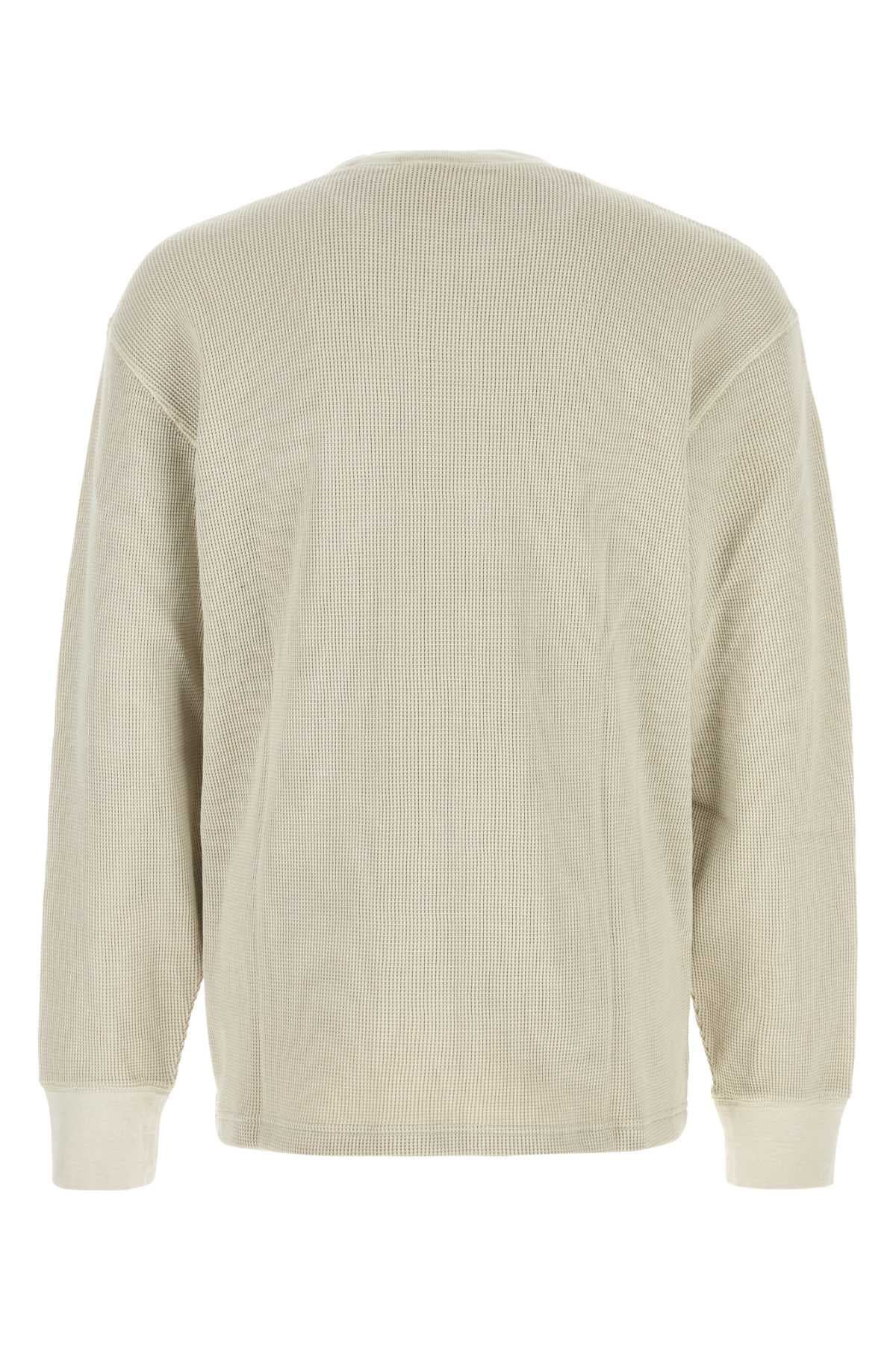Sand cotton L/S Vista Waffle T-shirt - мініатюра 2