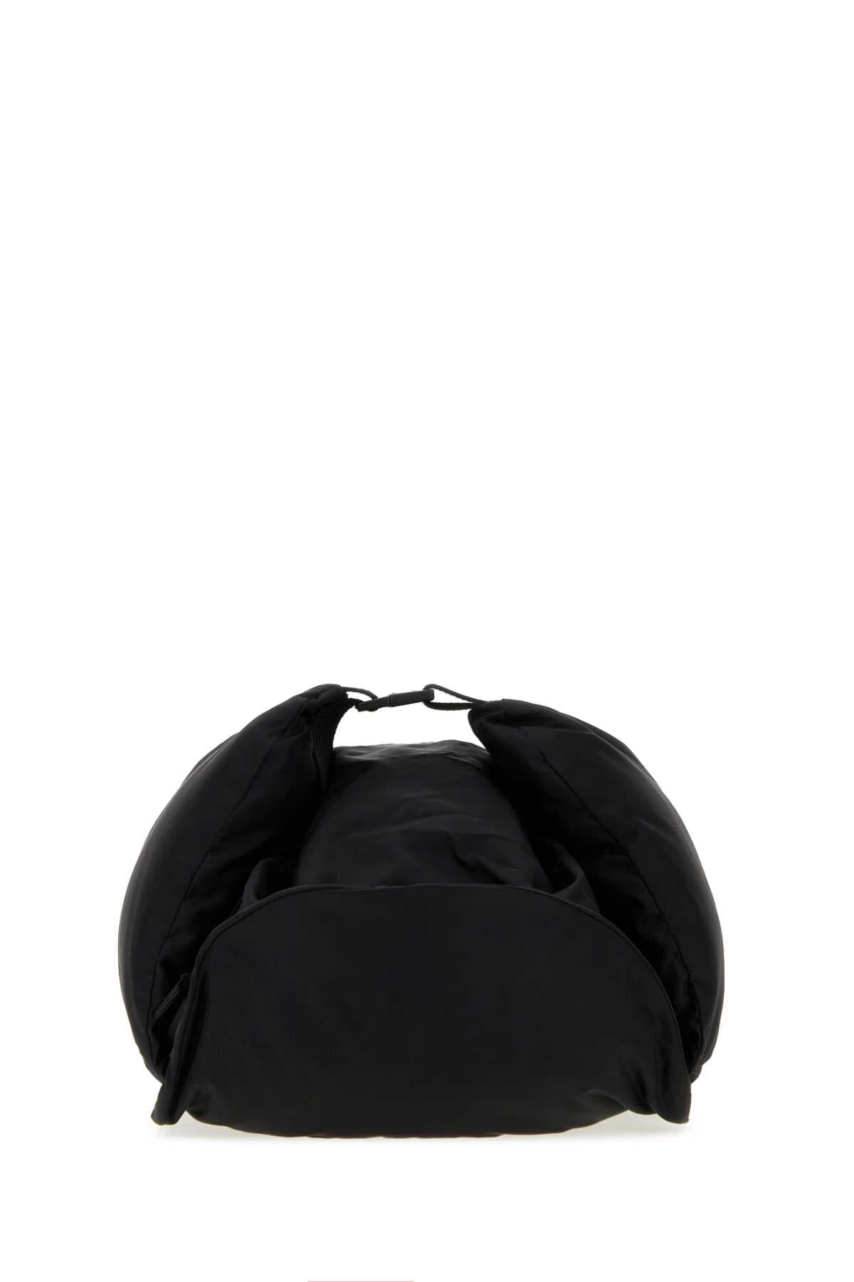 Black nylon Ardon Ear Guard Cap