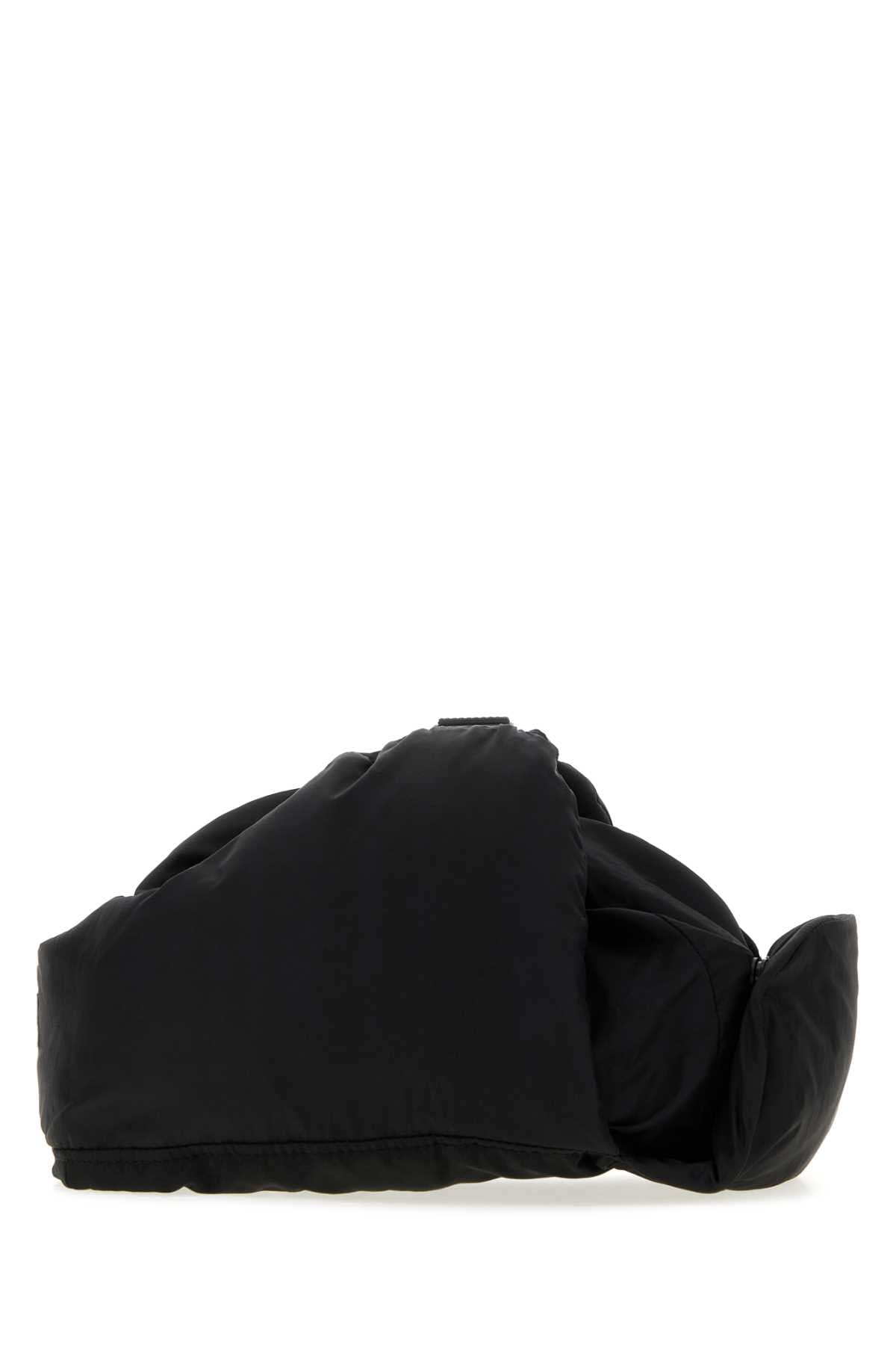 Black nylon Ardon Ear Guard Cap - мініатюра 2