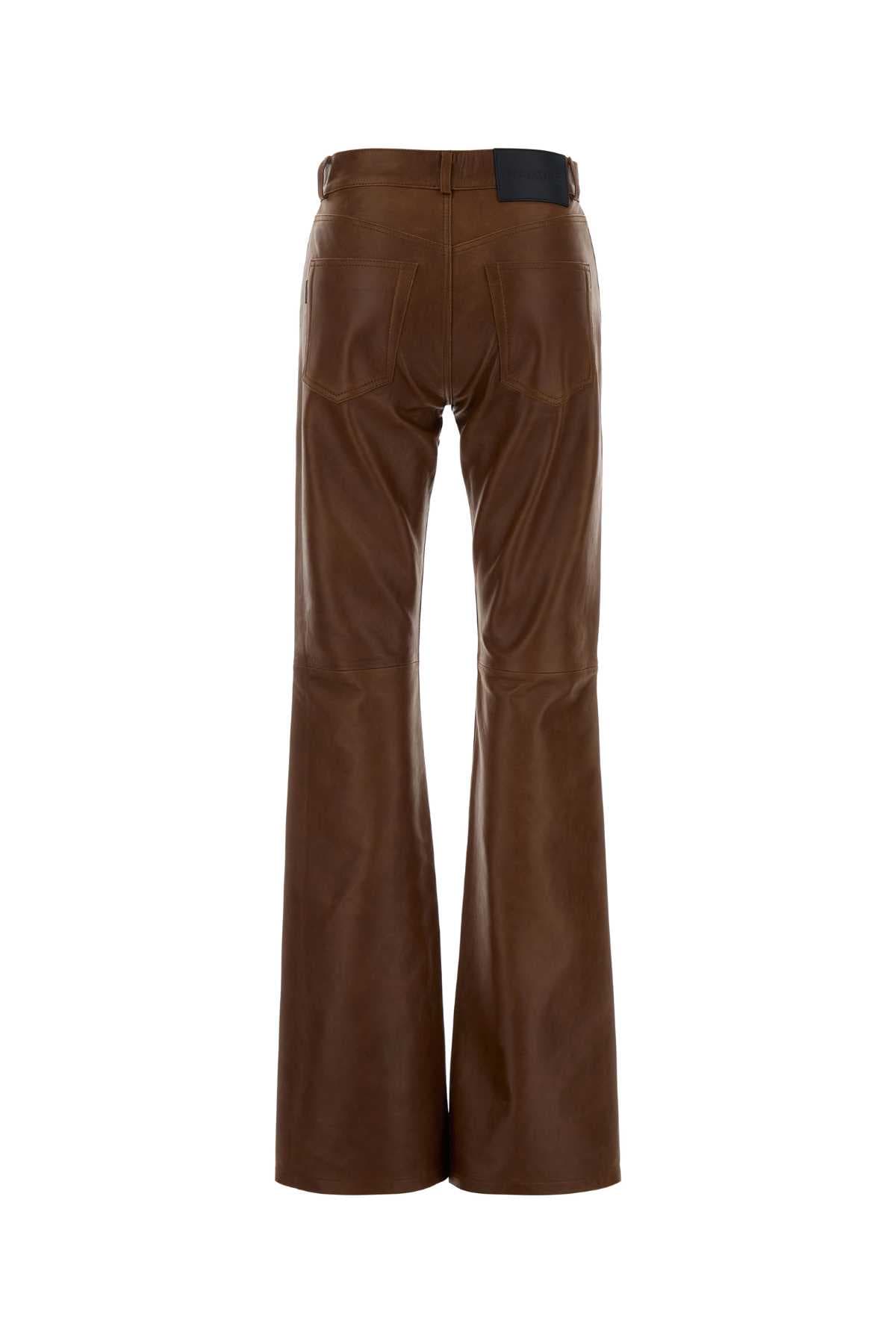 Chocolate leather pant - мініатюра 2
