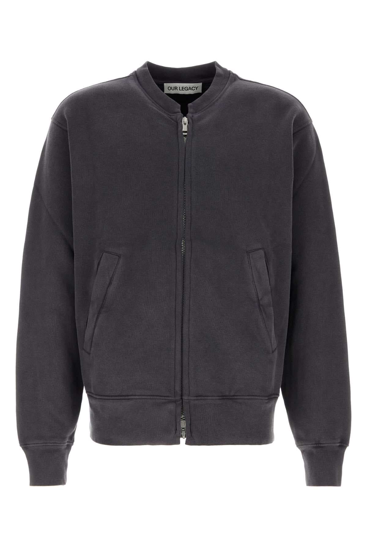 Plum cotton Rift sweatshirt