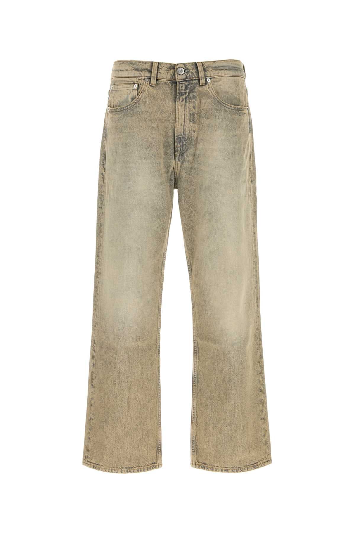 Sand denim Third Cut jeans