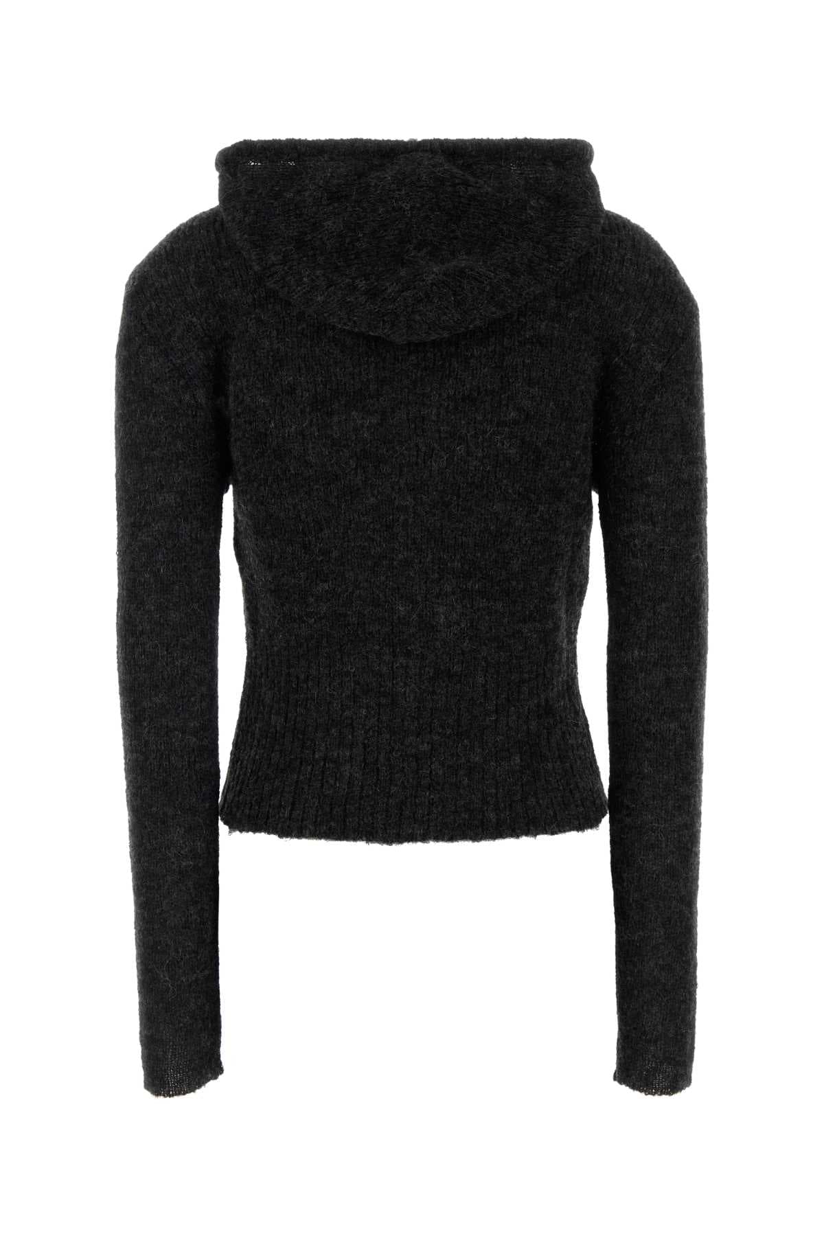 Charcoal alpaca blend sweatshirt - мініатюра 2