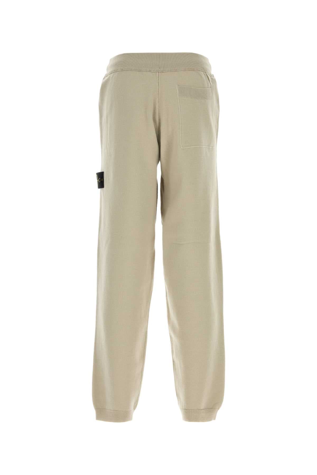 Sage green wool blend joggers - мініатюра 2