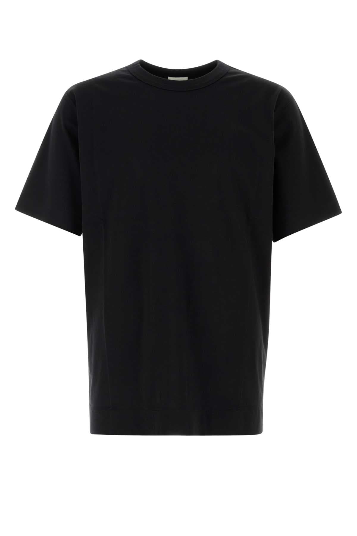 Black cotton oversize Heer t-shirt