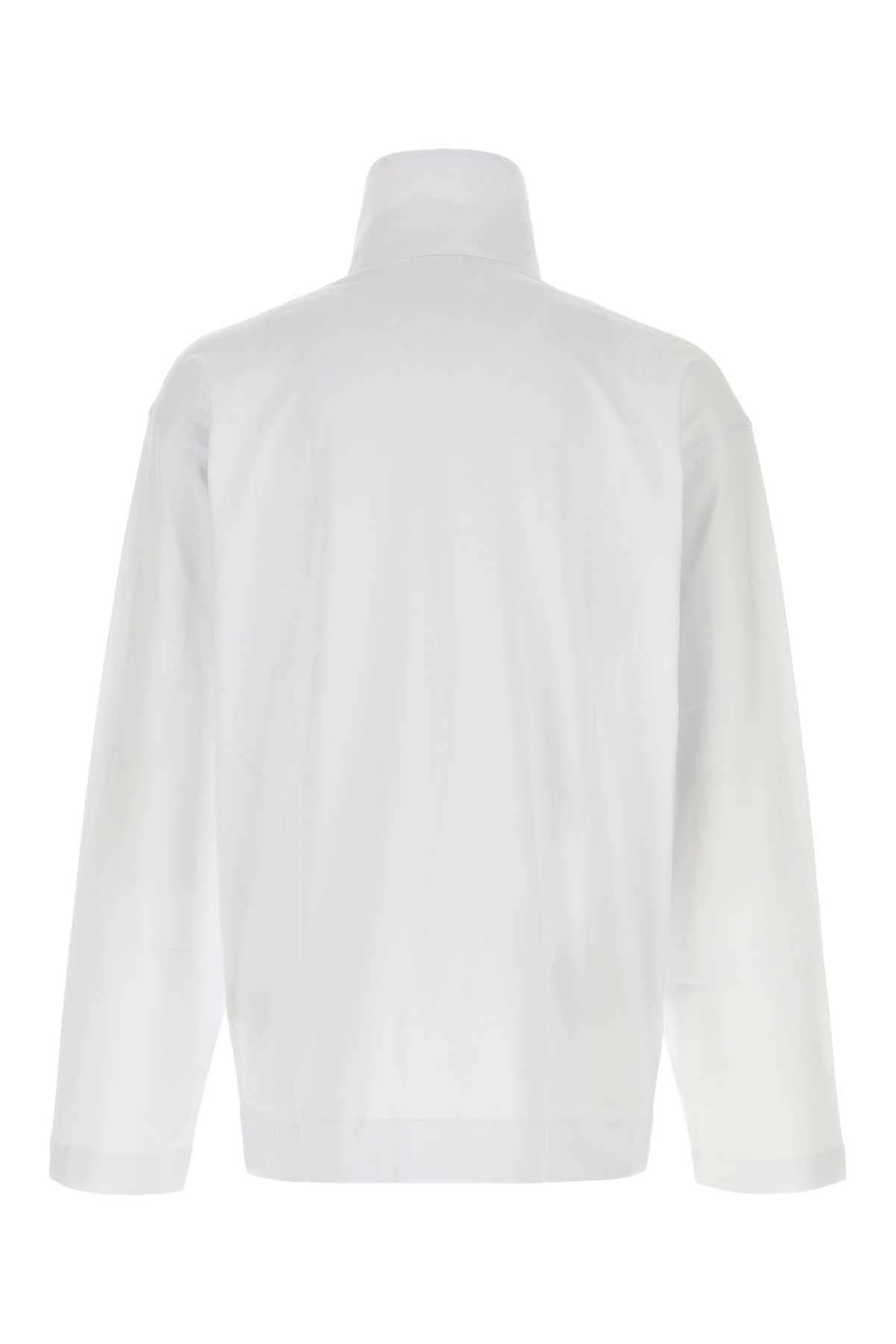 White cotton oversize Hegon t-shirt - мініатюра 2