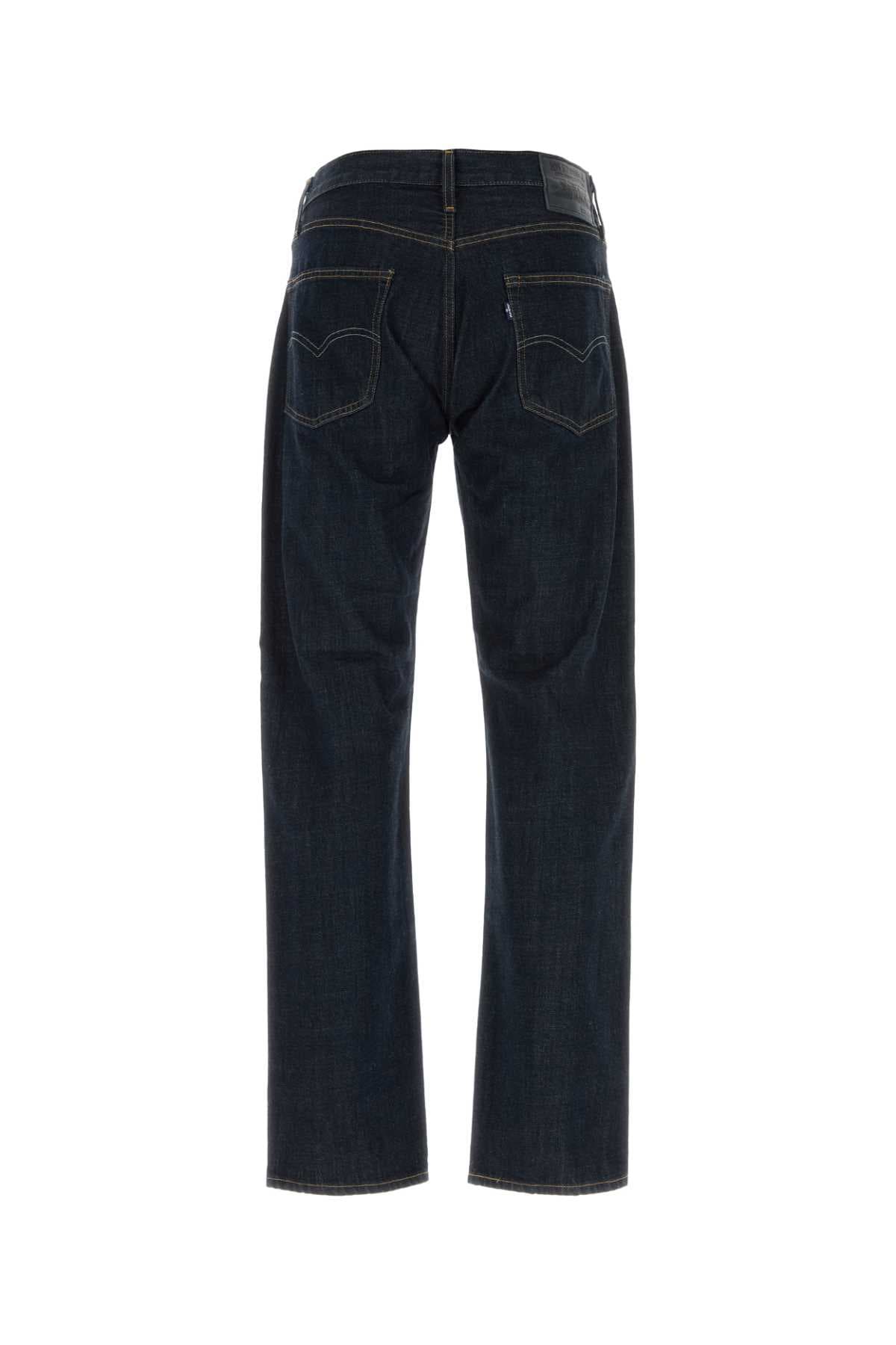 Dark blue denim Anchor Relaxed jeans - мініатюра 2