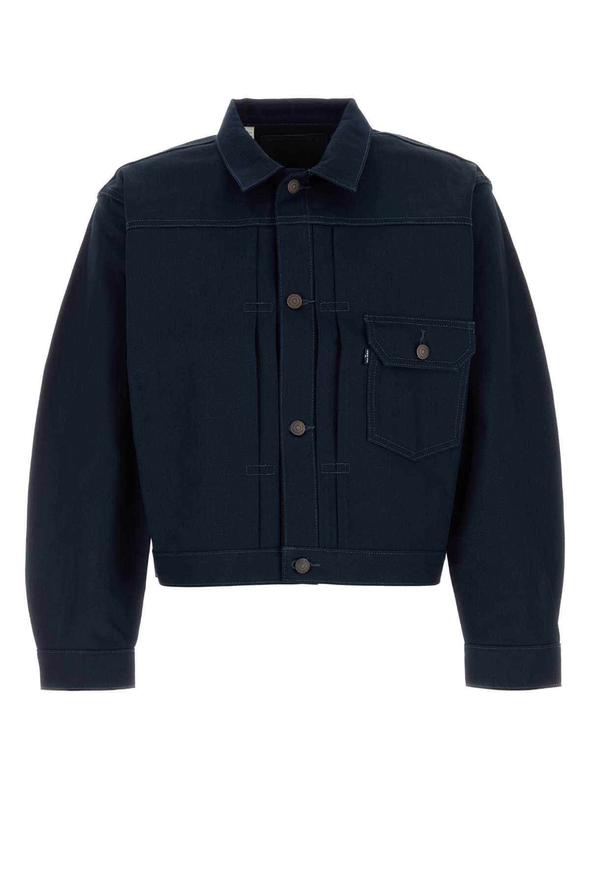 Blue denim Type jacket