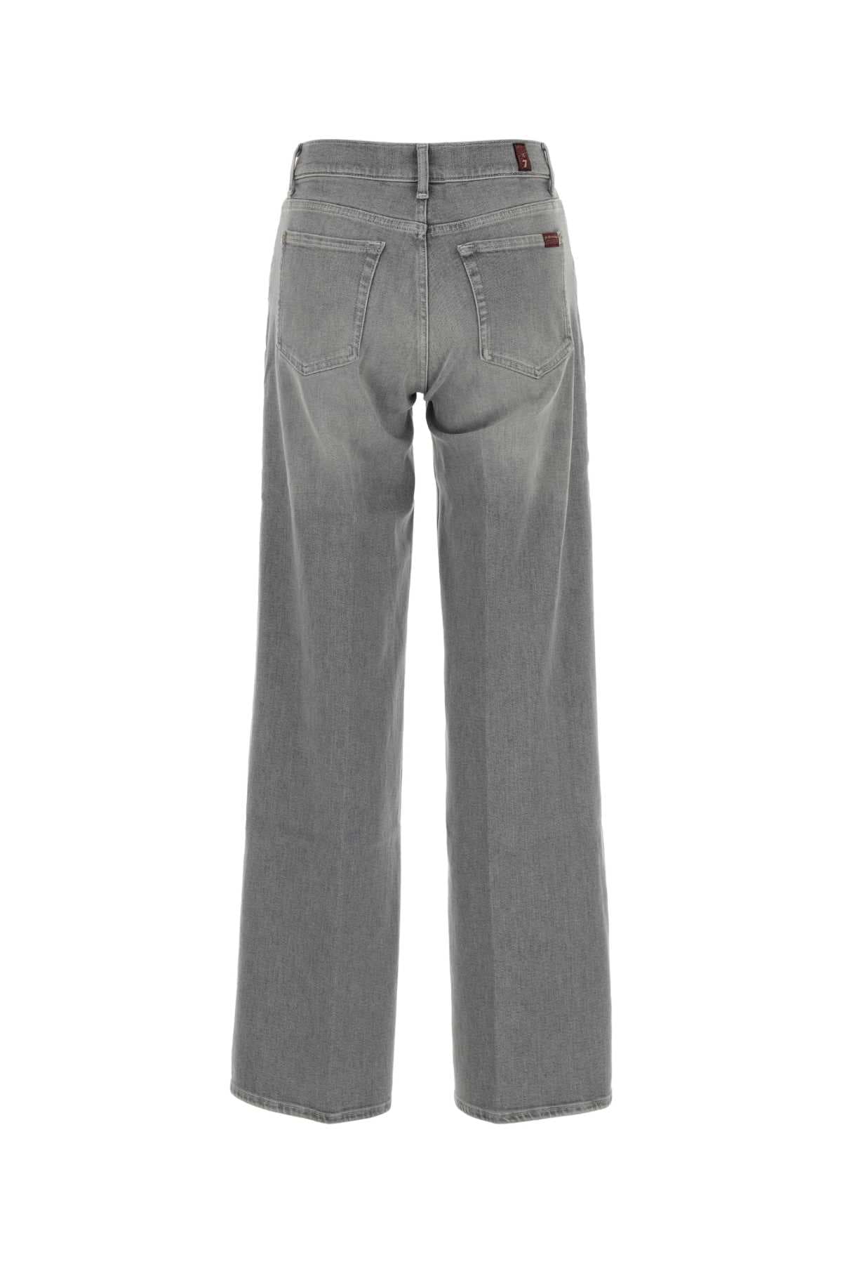 Grey stretch denim Lotta jeans - мініатюра 2