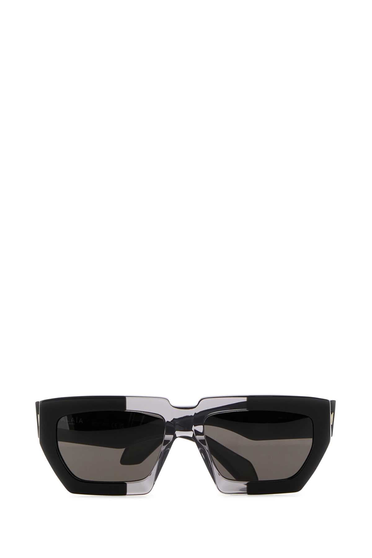 Black acetate sunglasses - мініатюра 2