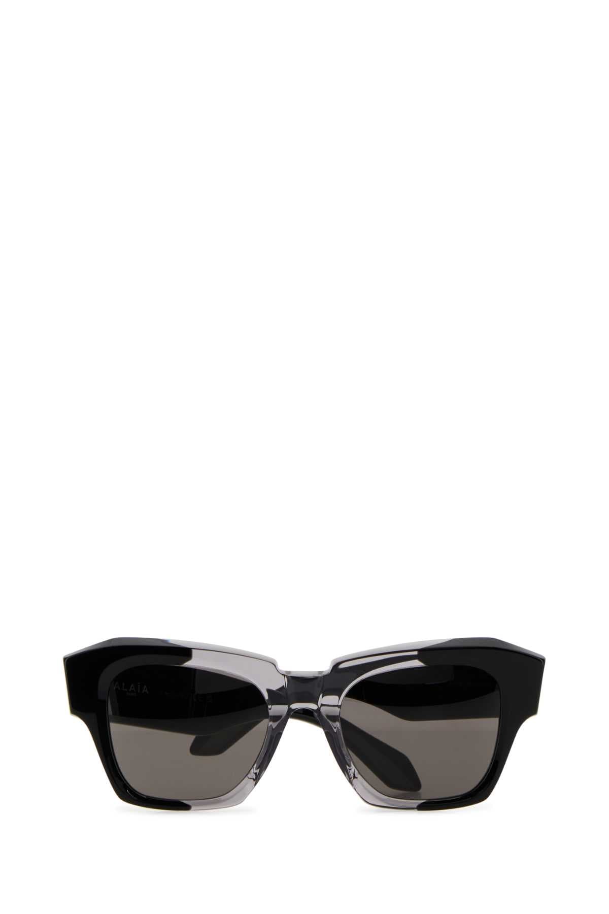 Black acetate sunglasses - мініатюра 2