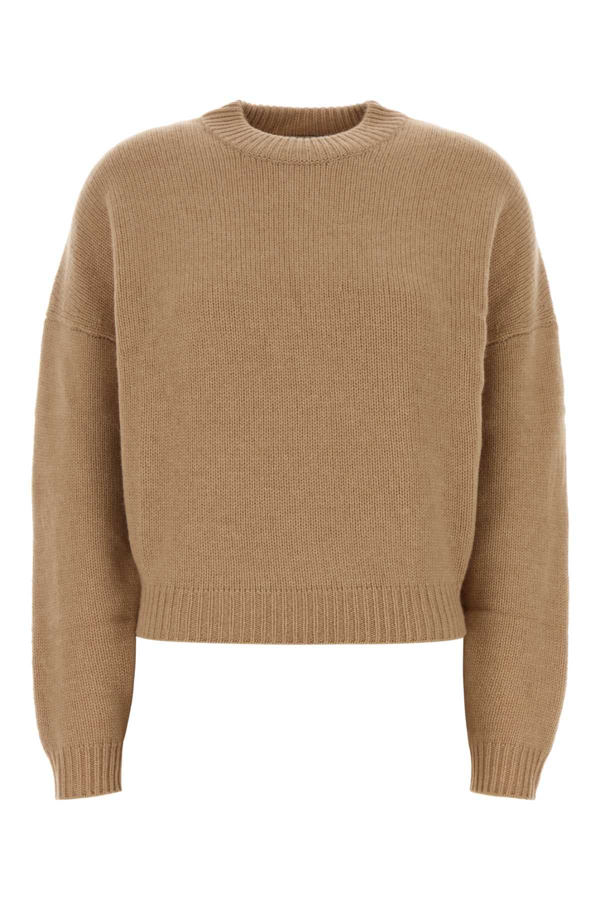 Camel cashmere sweater