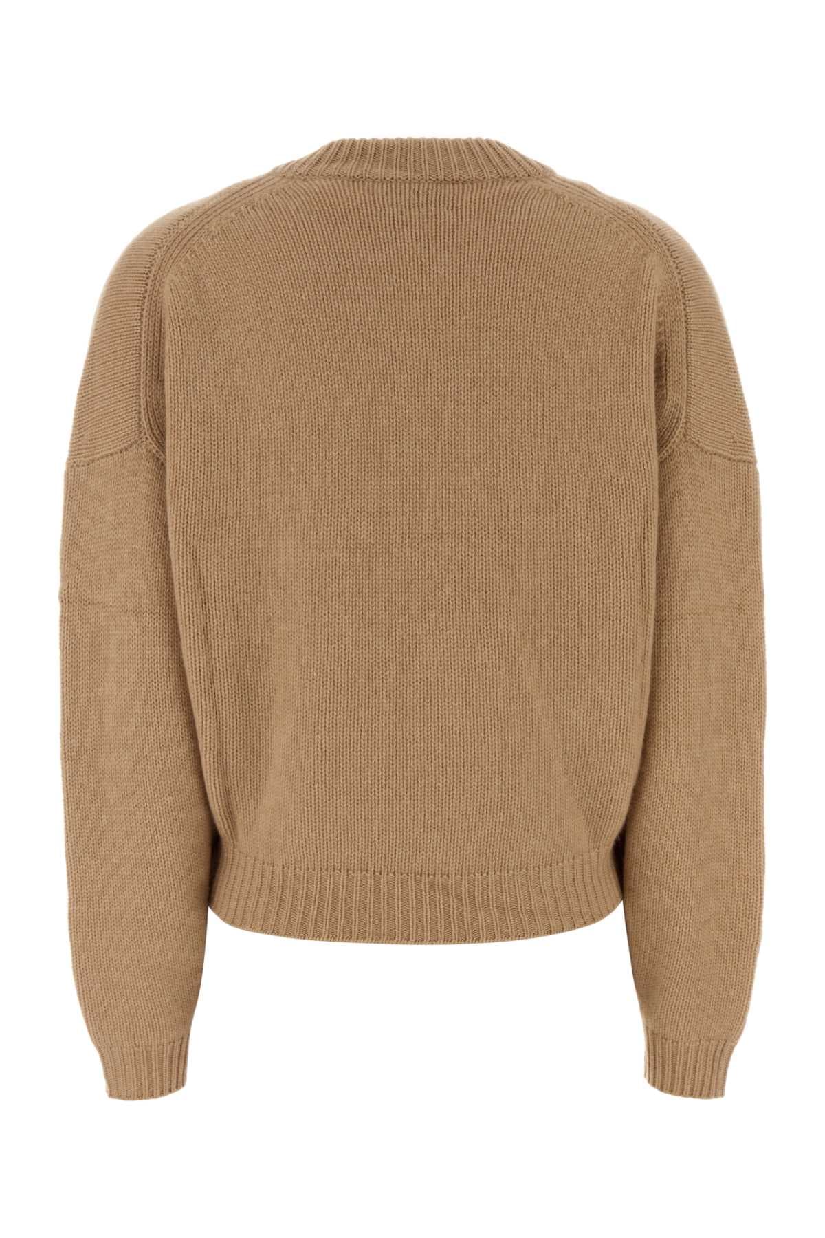 Camel cashmere sweater - мініатюра 2