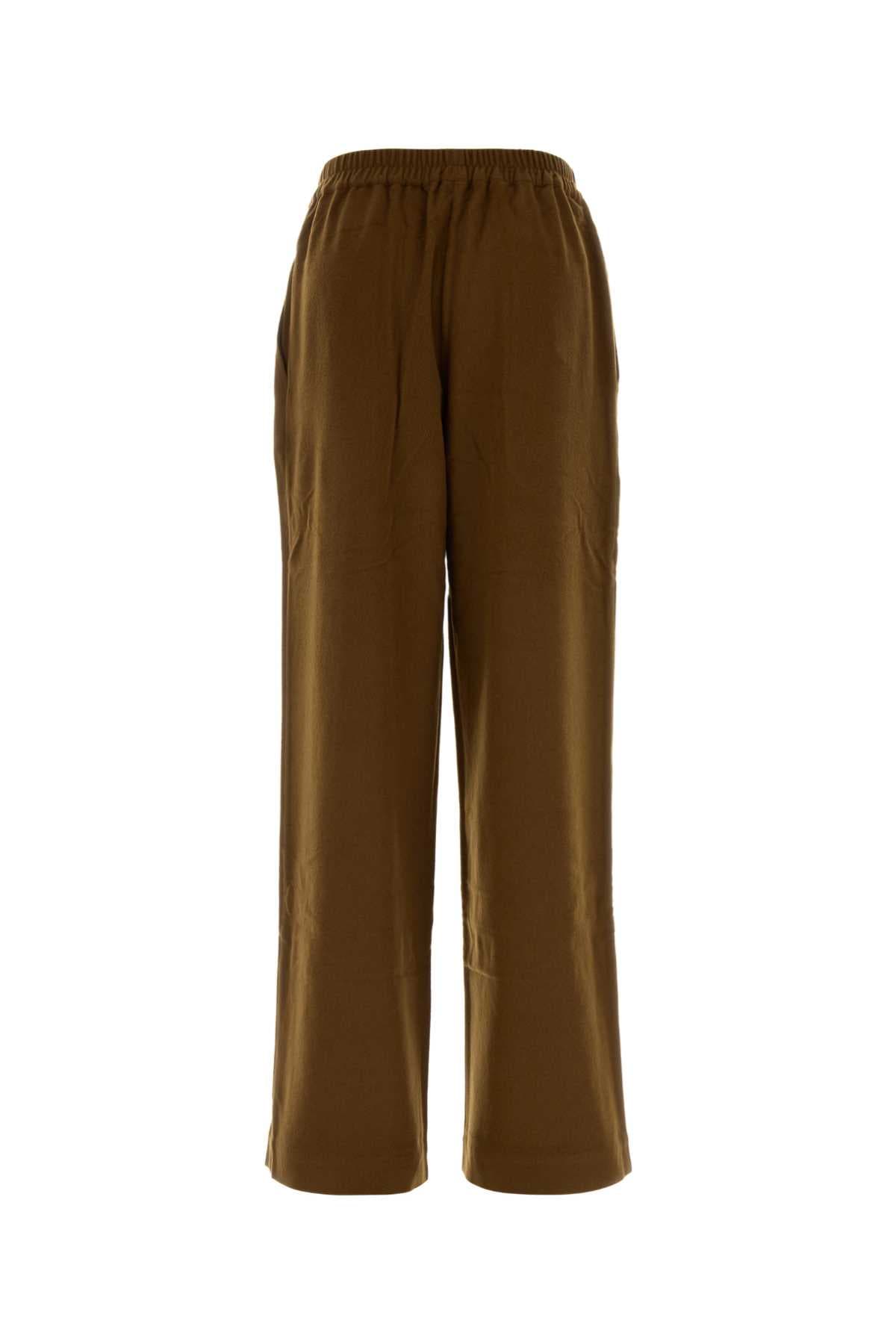 Brown cashmere joggers - мініатюра 2