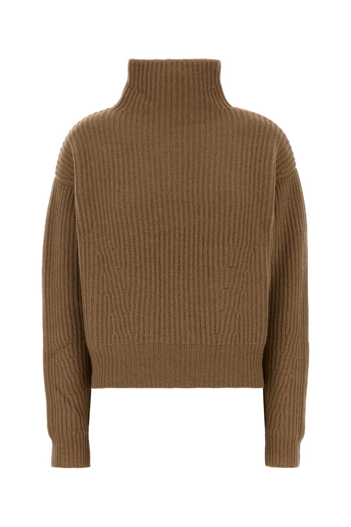 Camel cashmere sweater