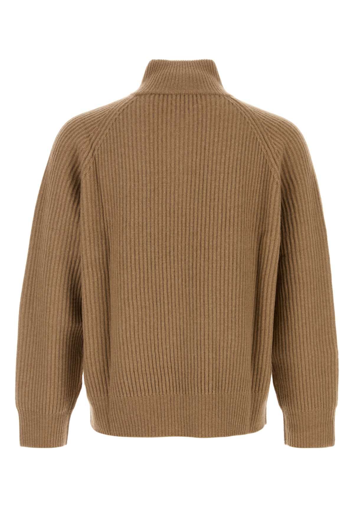 Biscuit cashmere sweater - мініатюра 2