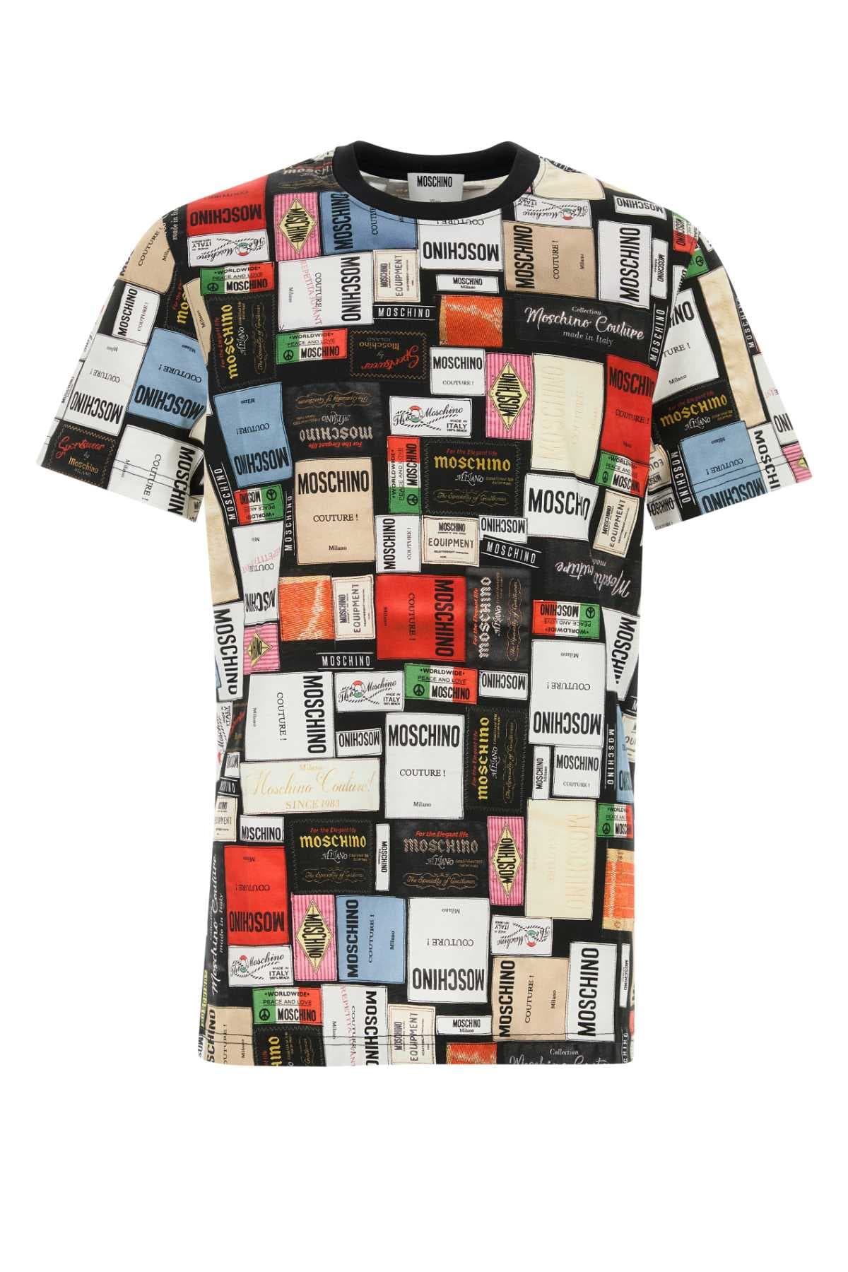 Printed cotton t-shirt