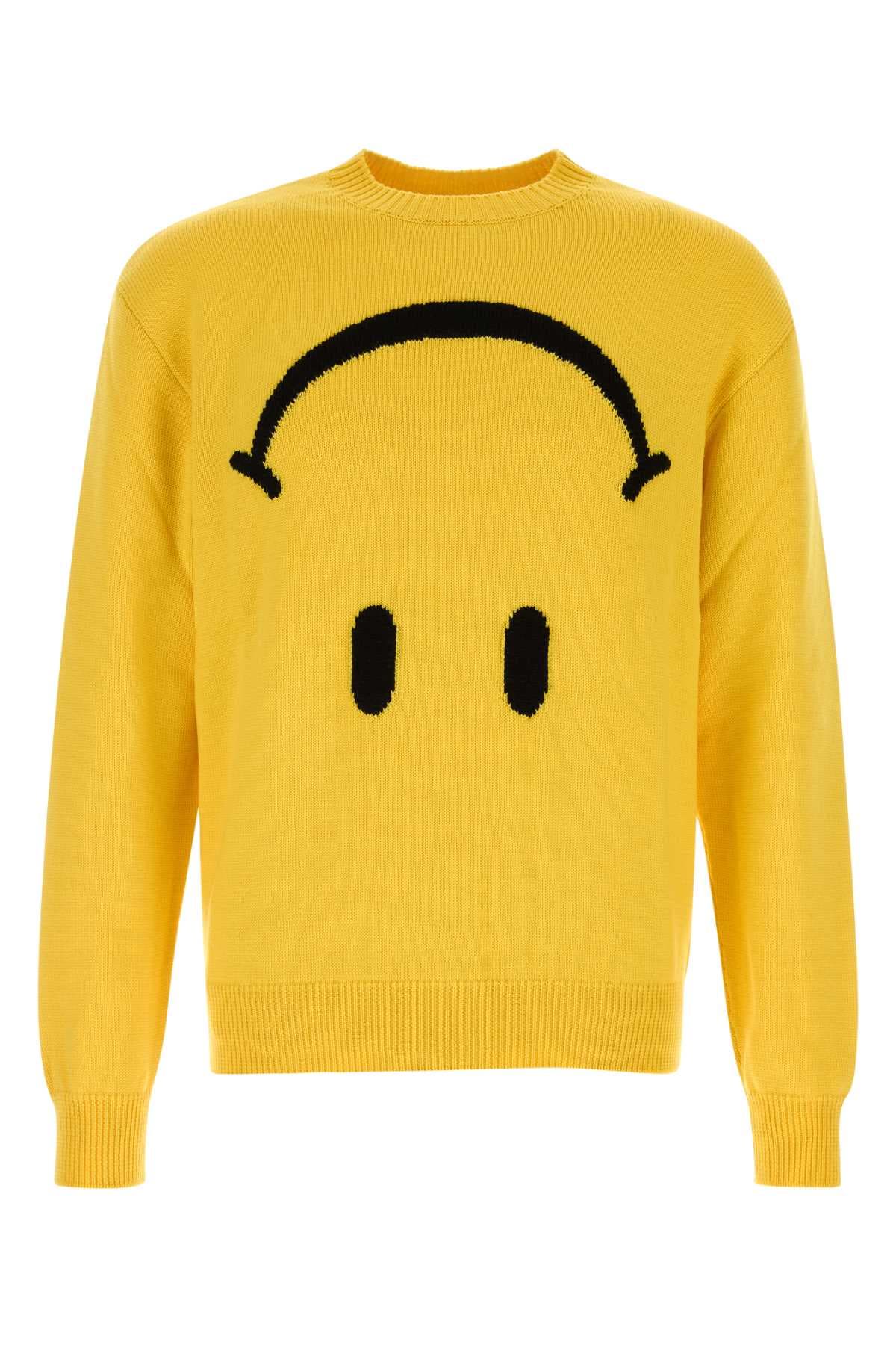 Yellow wool sweater