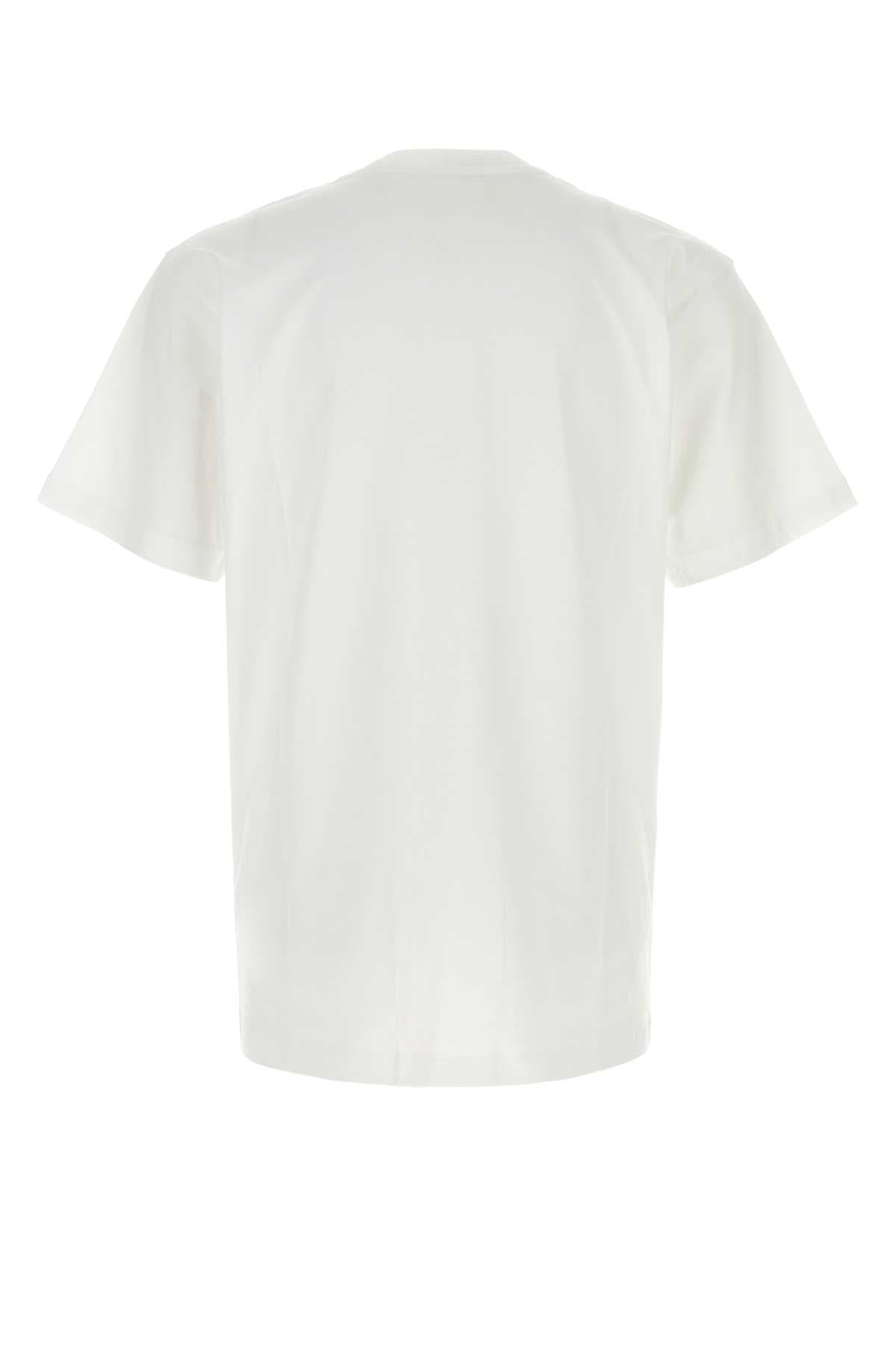White cotton t-shirt - мініатюра 2