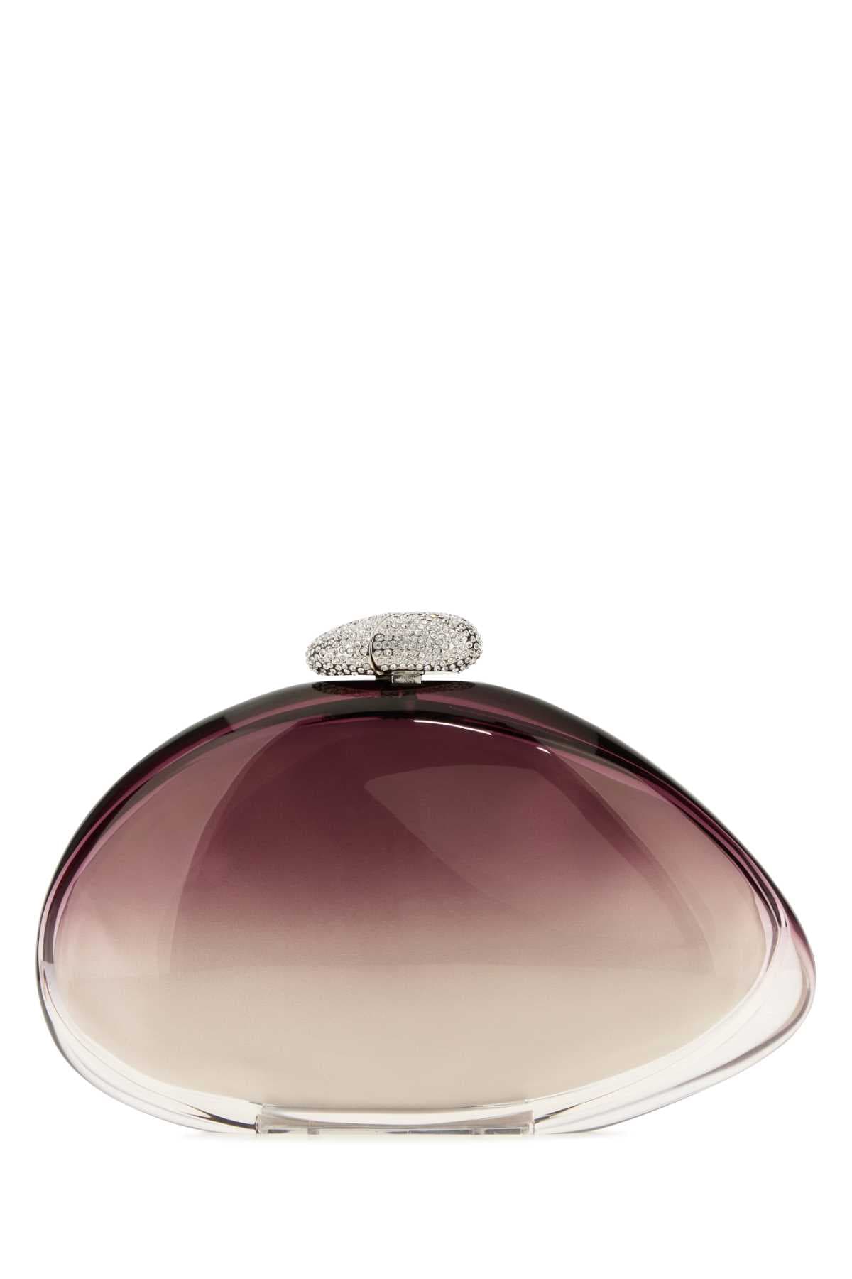Purple methacrylate Ariel clutch