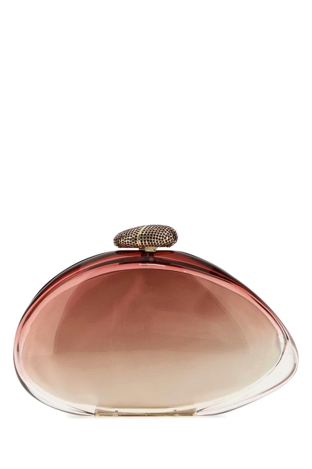 Pink methacrylate Ariel clutch