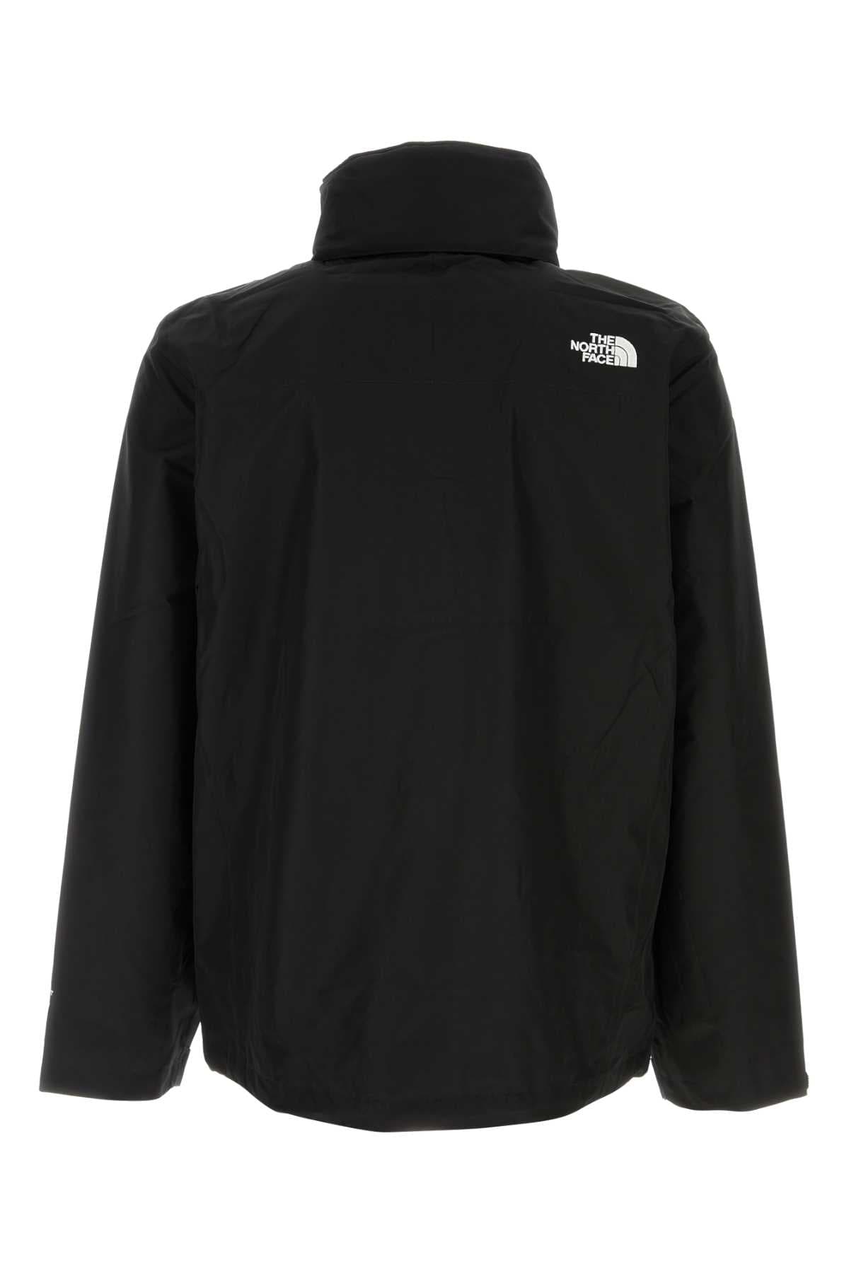 Black polyester Sangro windbreaker - мініатюра 2