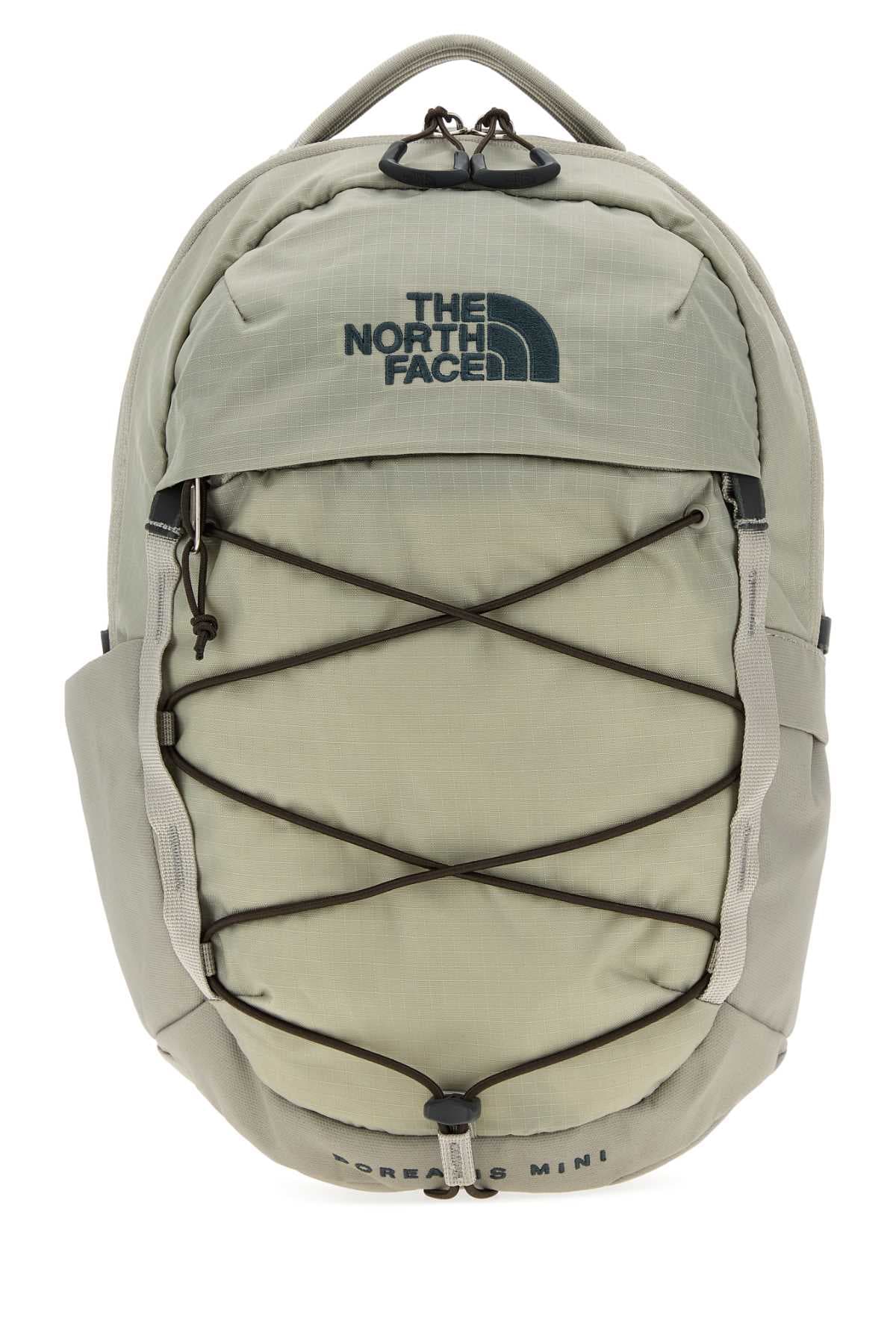 Light grey nylon mini Borealis backpack