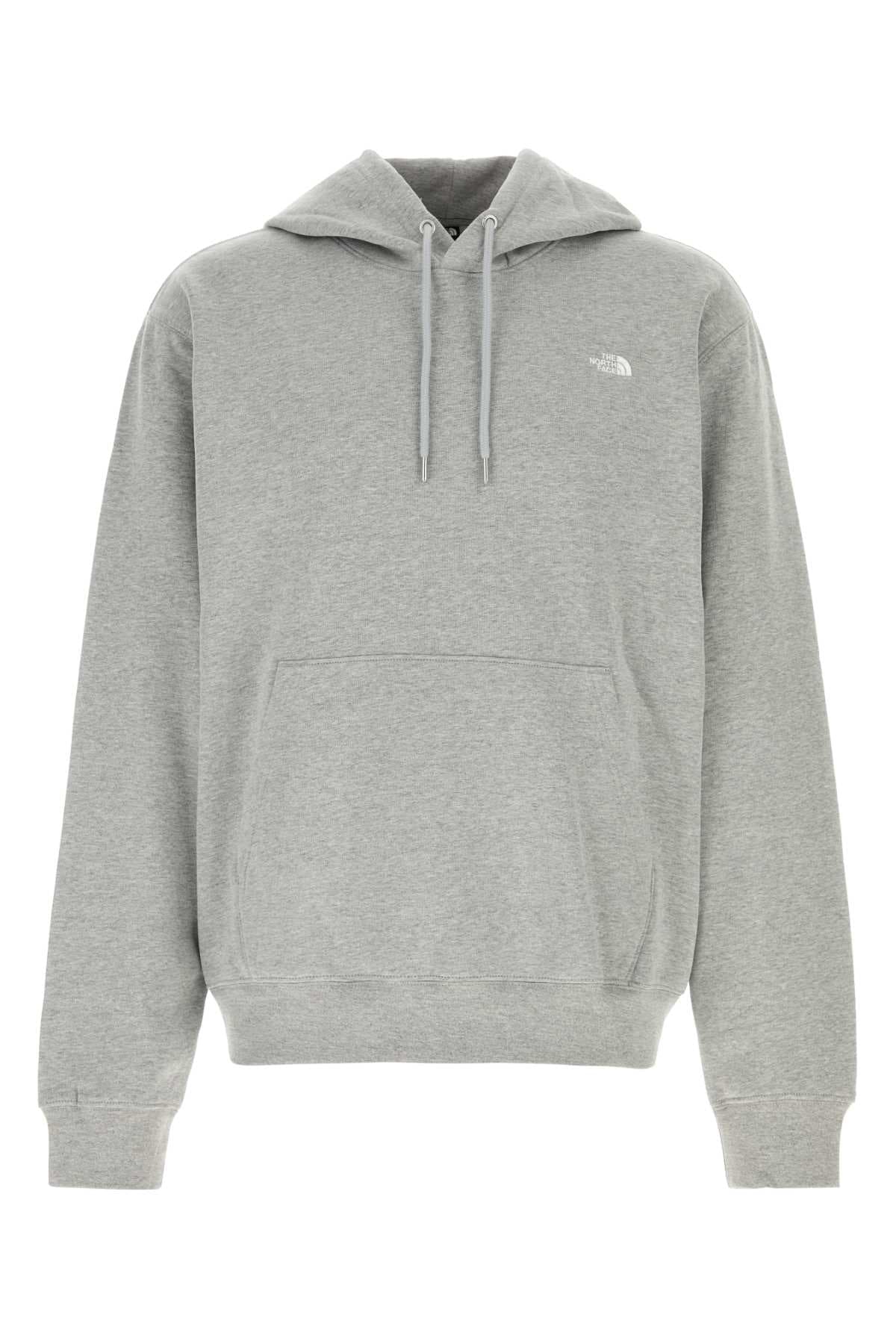 Grey cotton blend sweatshirt