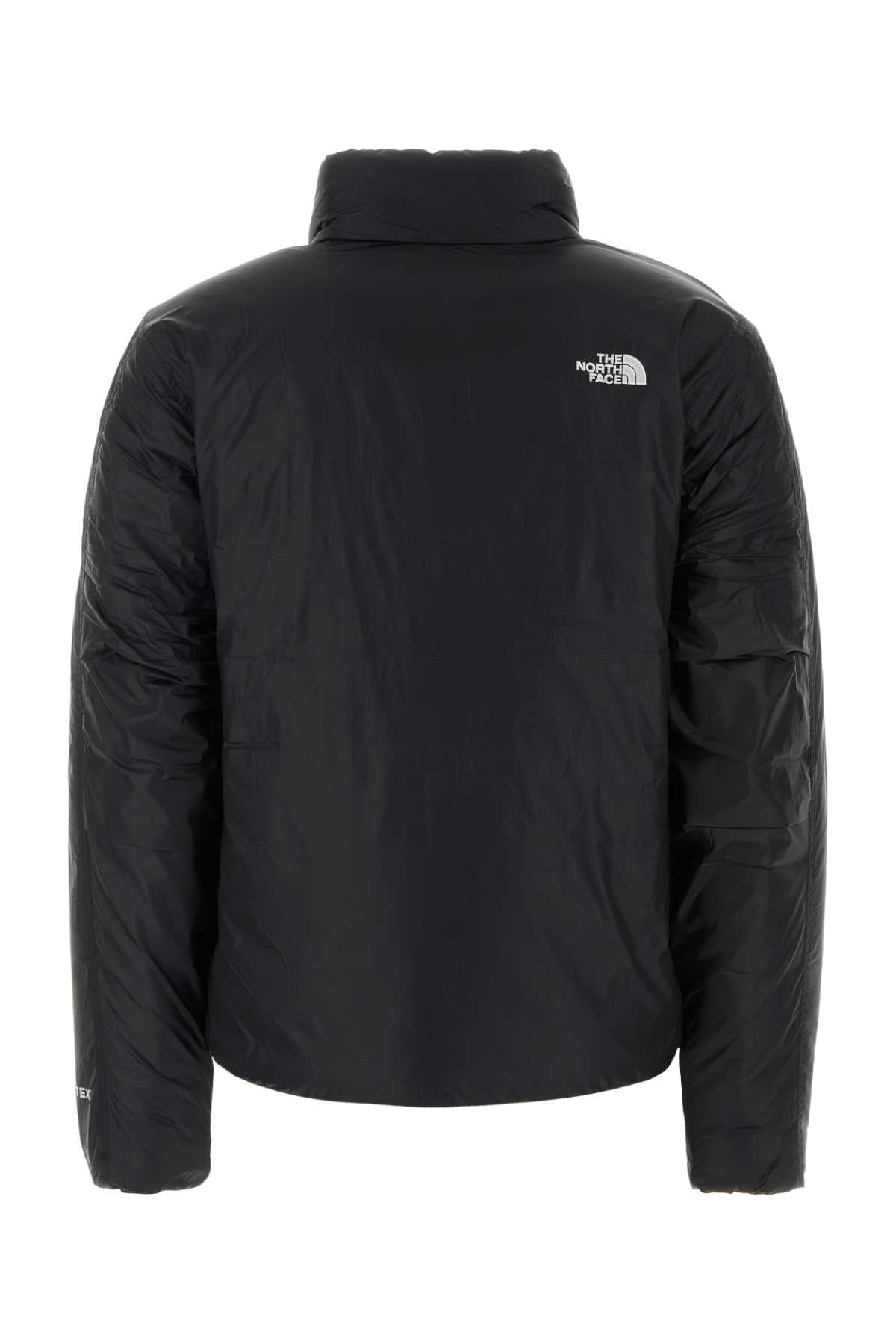 Black nylon padded jacket - мініатюра 2