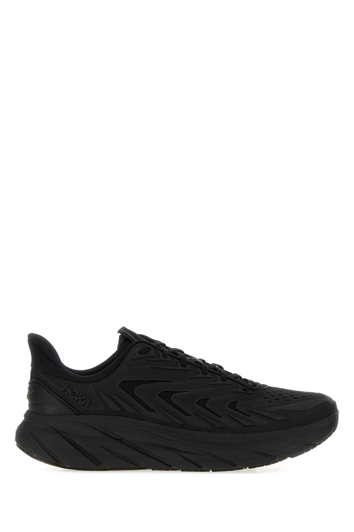 Black rubber M Clifton sneakers