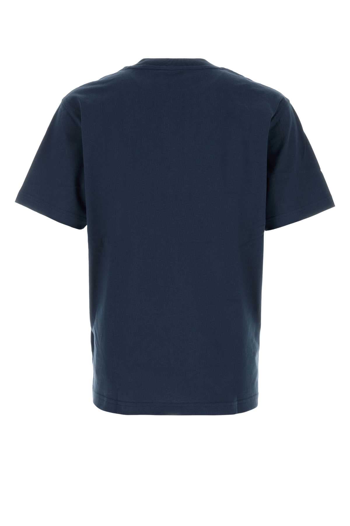 Navy blue cotton t-shirt - мініатюра 2