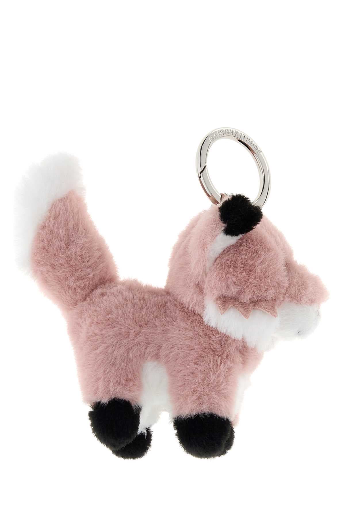 Multicolor eco fur Fox charm