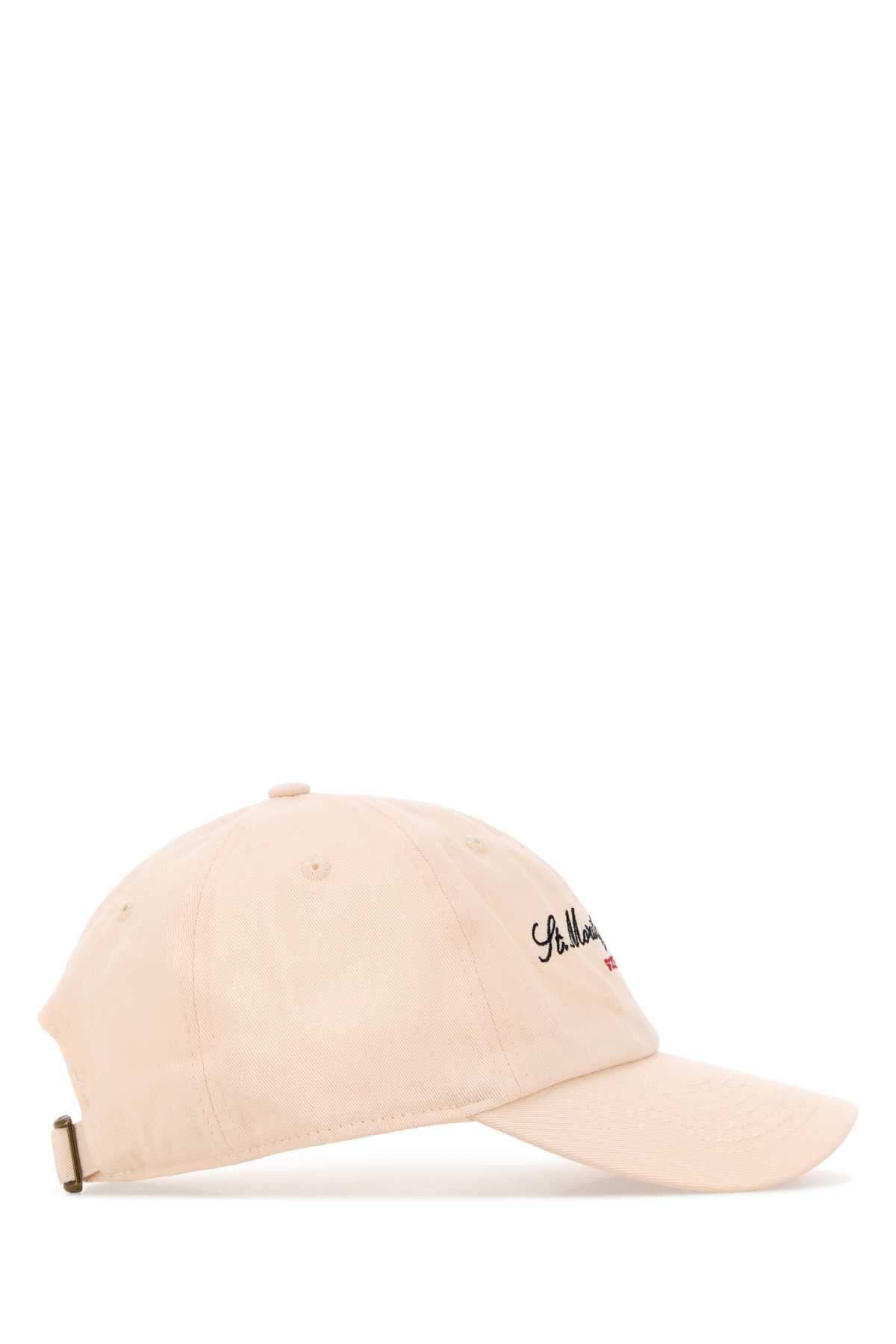 Light pink cotton baseball cap - мініатюра 2