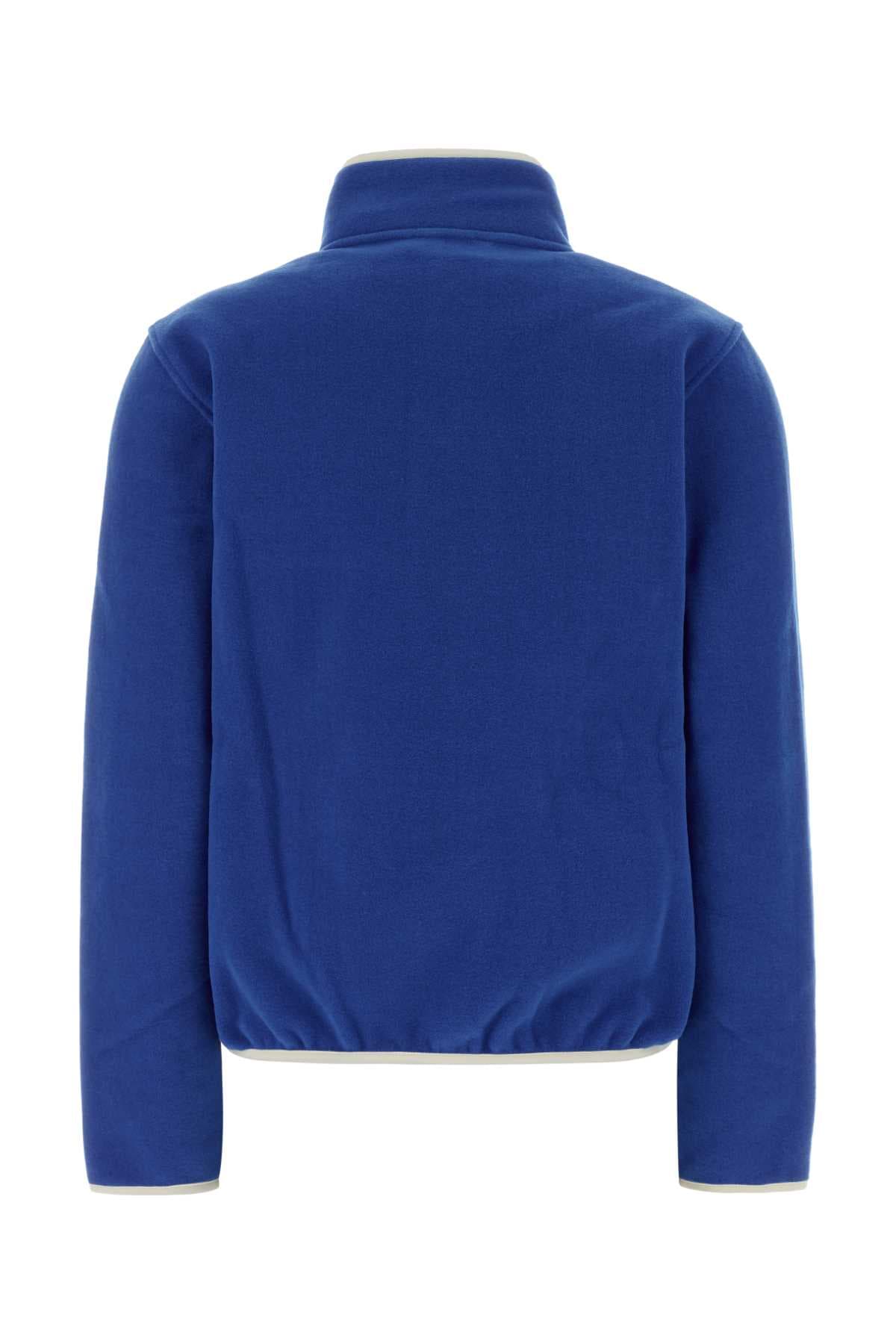 Blue pile sweatshirt - мініатюра 2