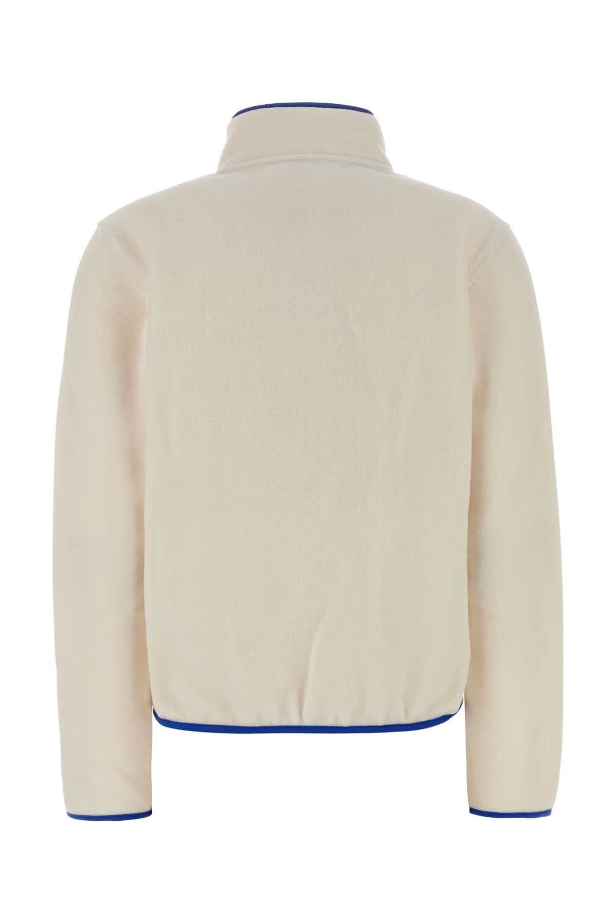 Ivory pile sweatshirt - мініатюра 2