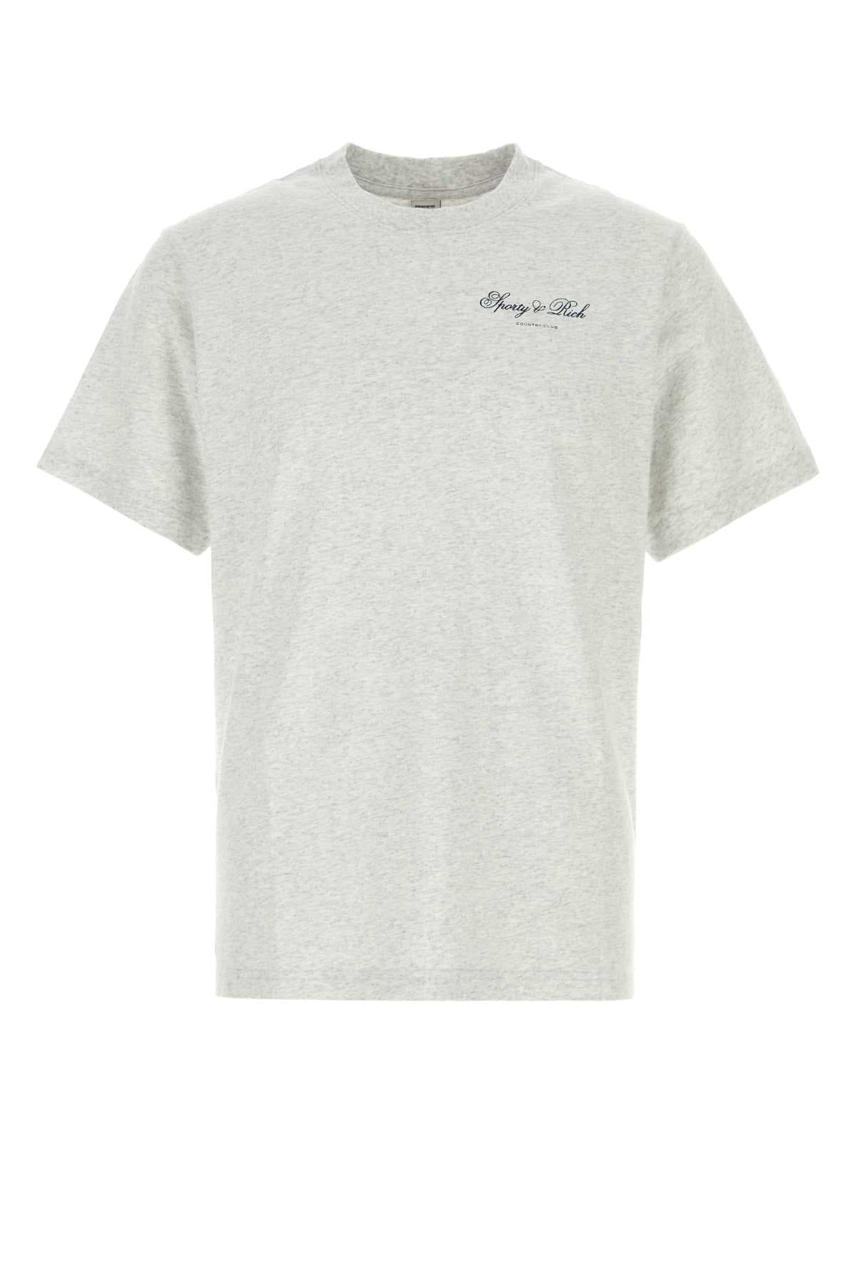 Grey cotton t-shirt