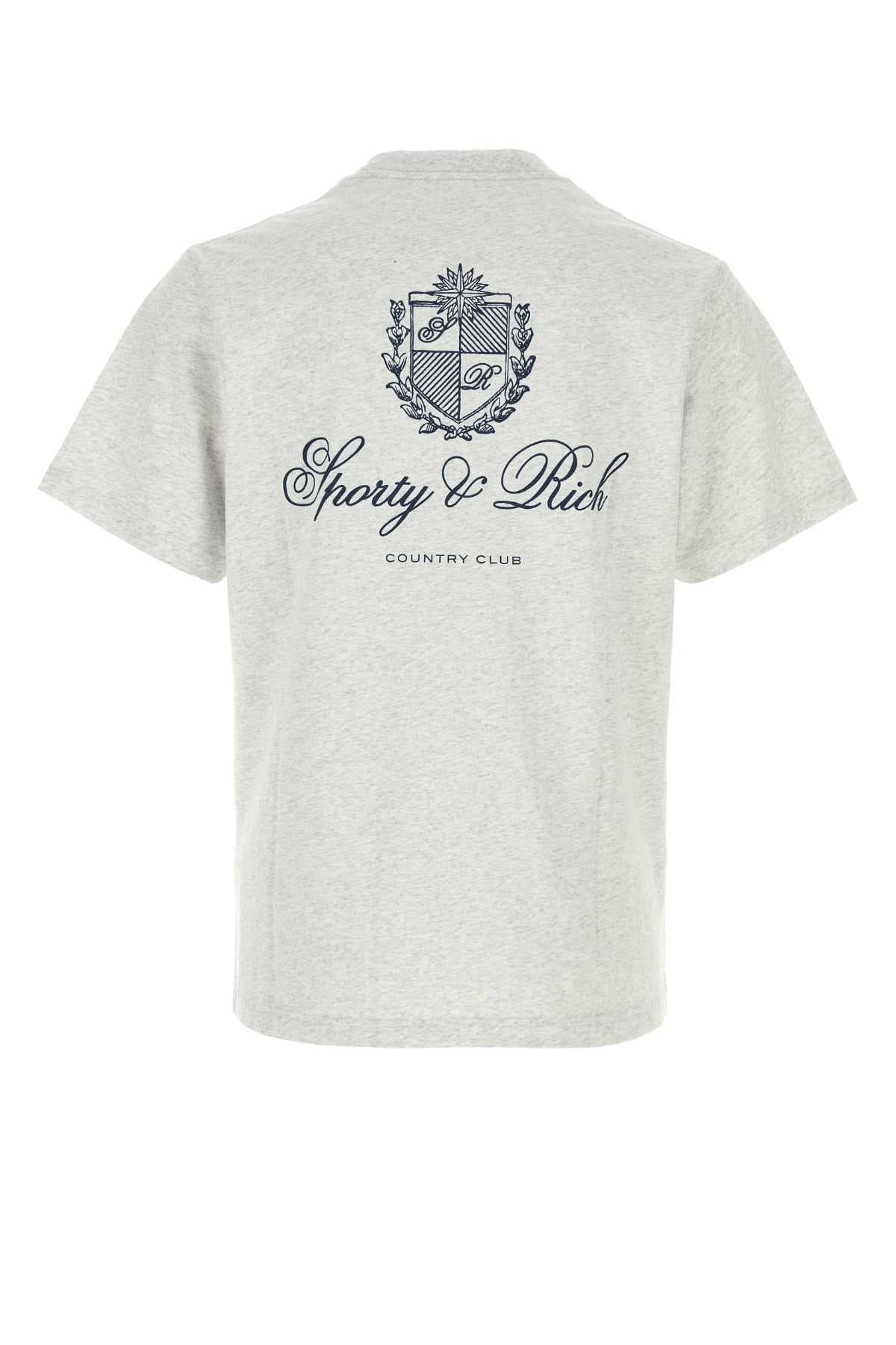 Grey cotton t-shirt - мініатюра 2