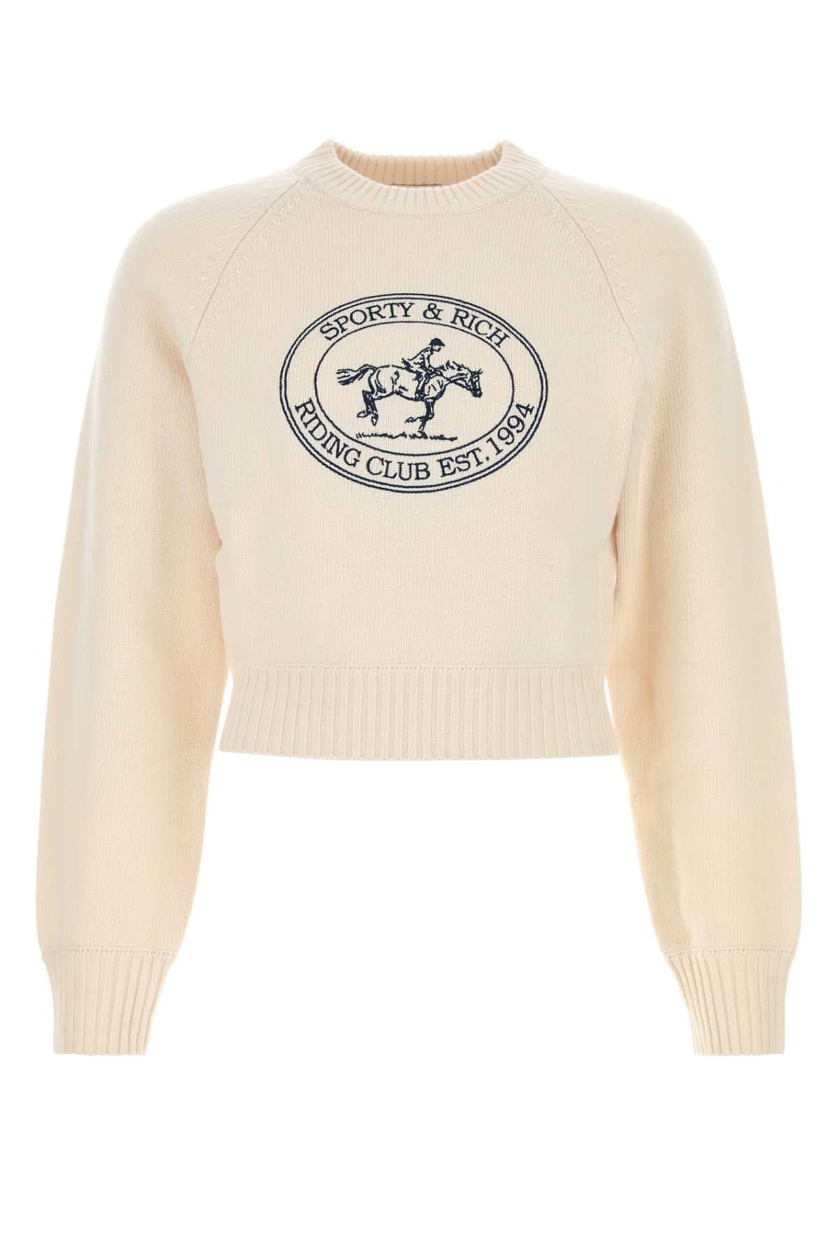 Cream wool sweater