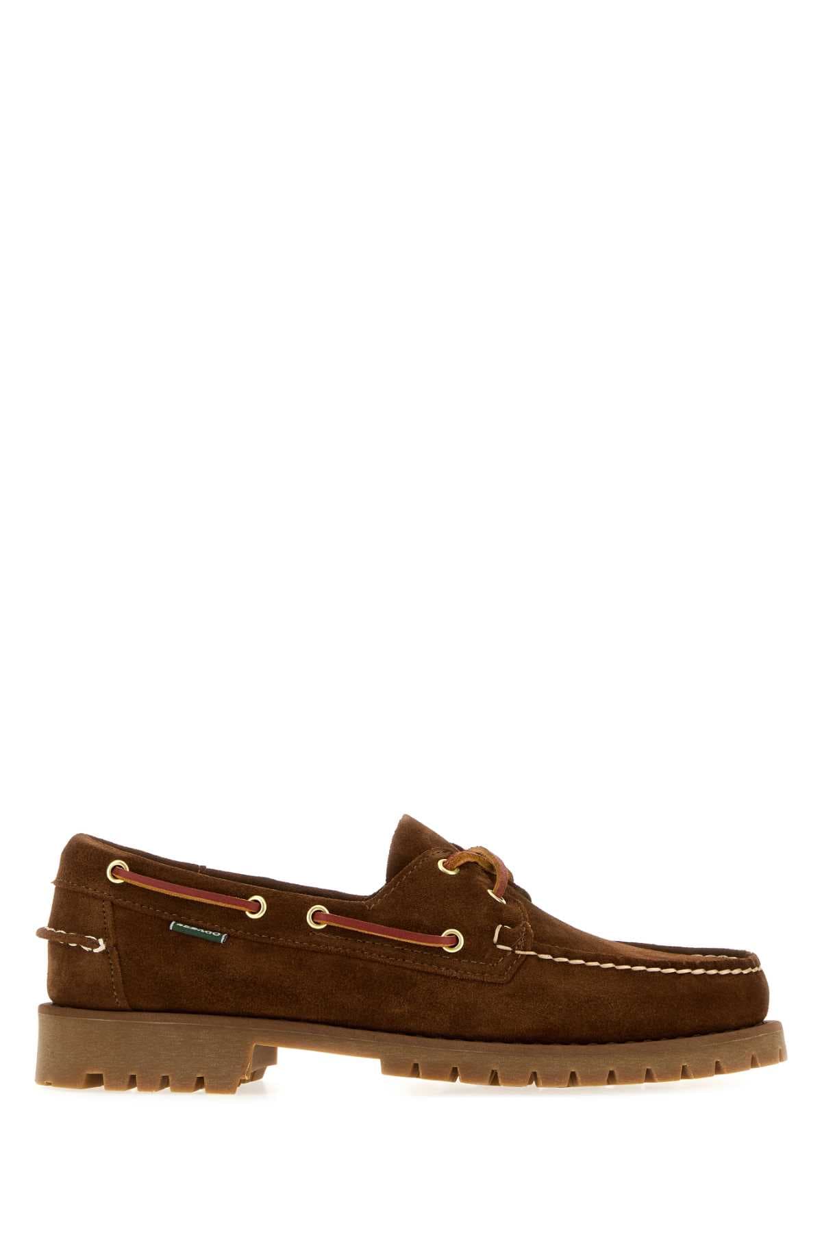 Brown suede Ranger loafers