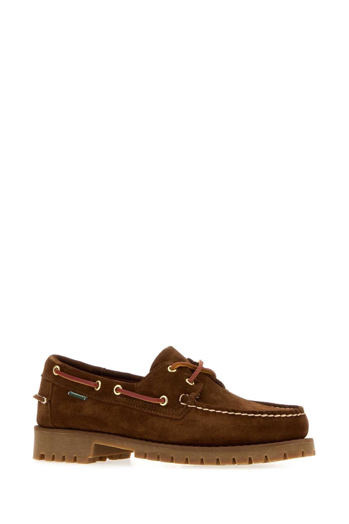 Brown suede Ranger loafers - мініатюра 2
