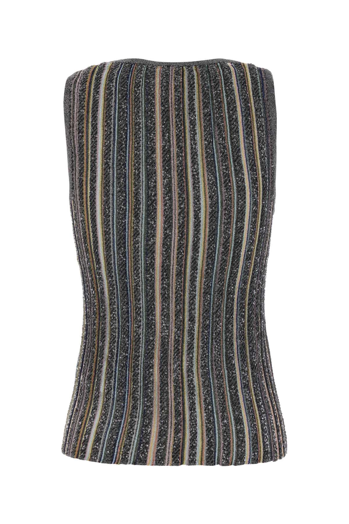 Embroidered viscose blend top - мініатюра 2