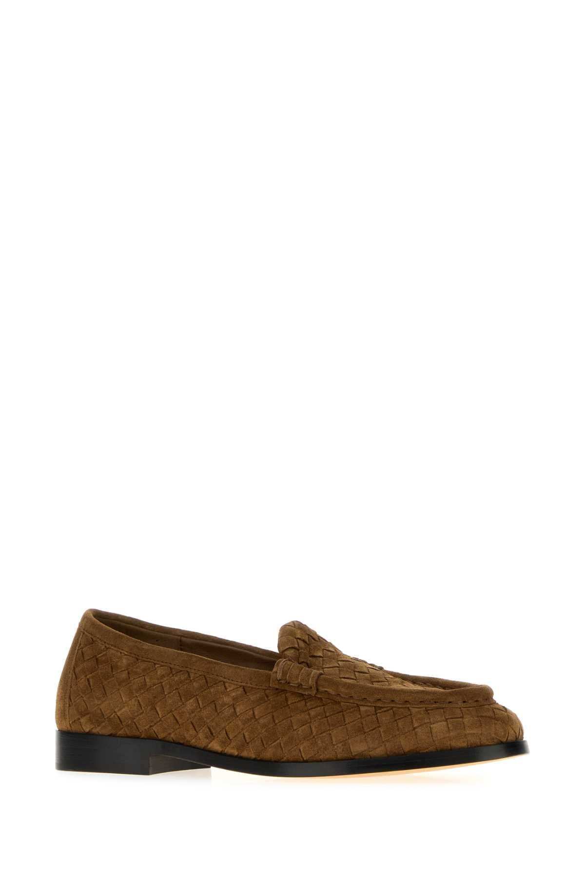 Biscuit suede Silenzio loafers - мініатюра 2