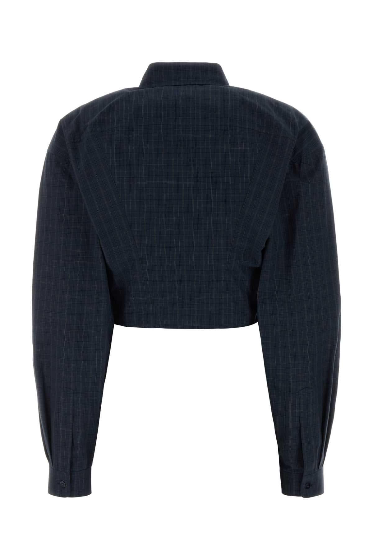 Embroidered poplin shirt - мініатюра 2