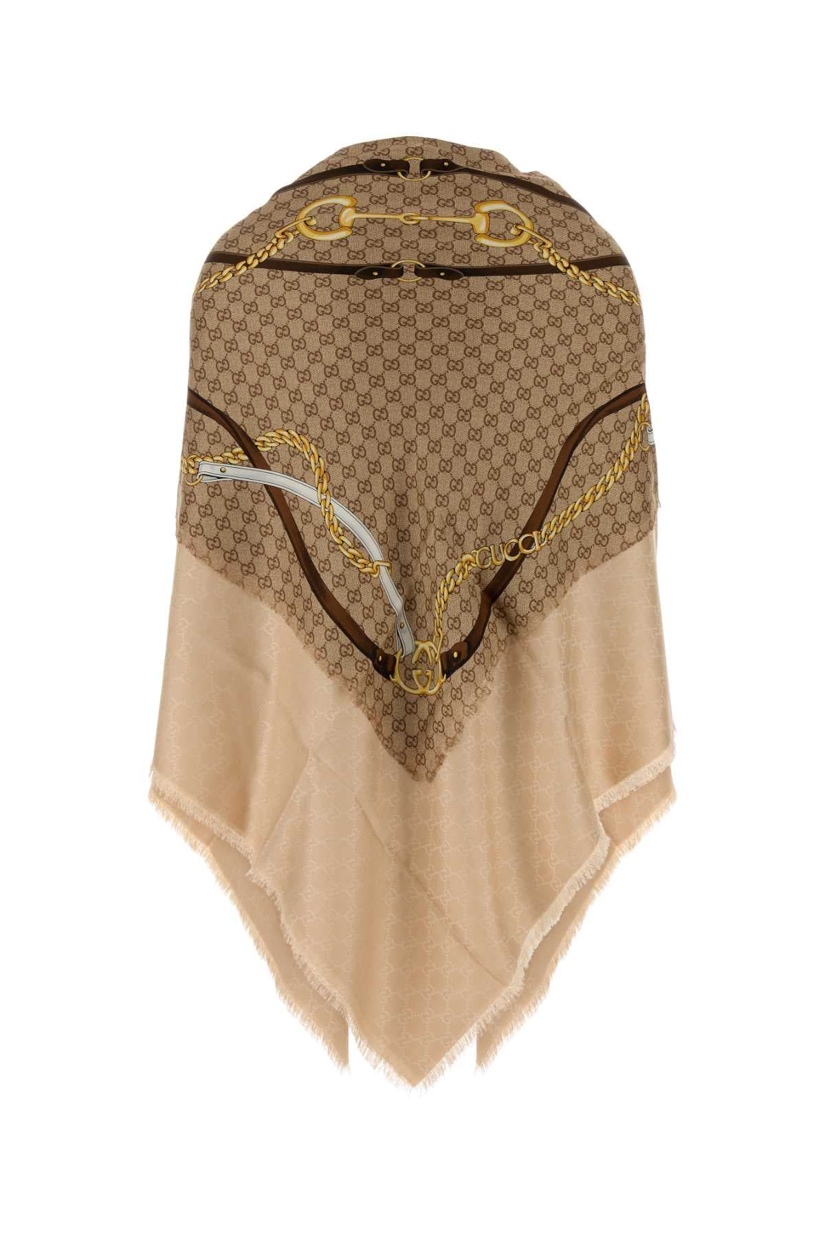 Printed twill cape - мініатюра 2
