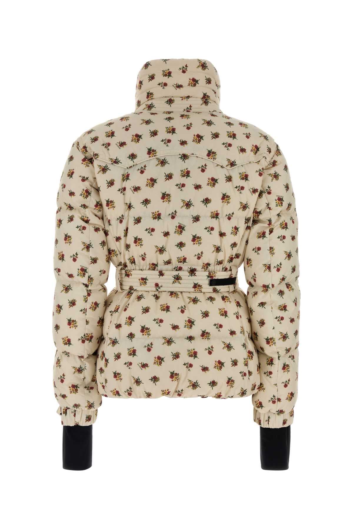 Printed nylon Karshi down jacket - мініатюра 2