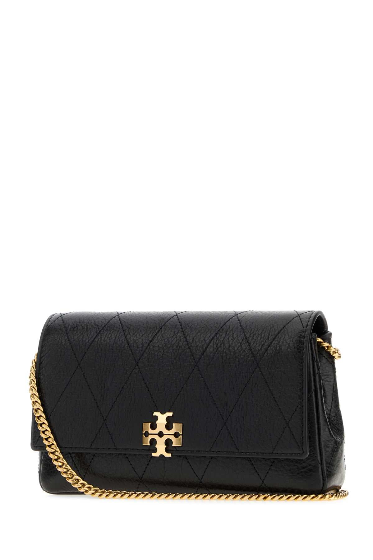 Black leather Charlie crossbody bag - мініатюра 2