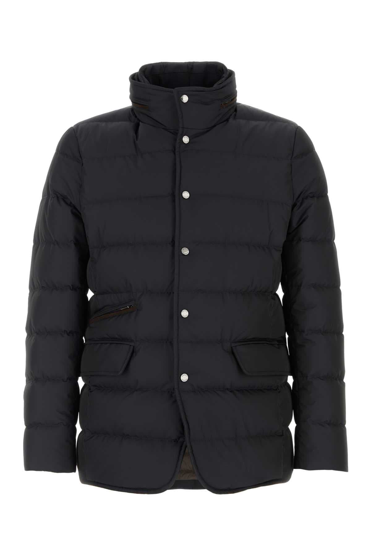 Navy blue polyester blend Ilvo down jacket
