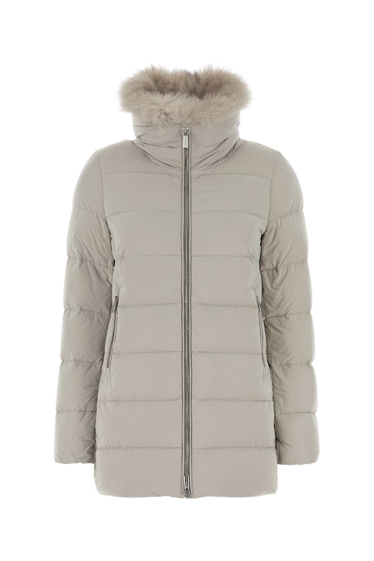 Light grey nylon blend Dorado down jacket
