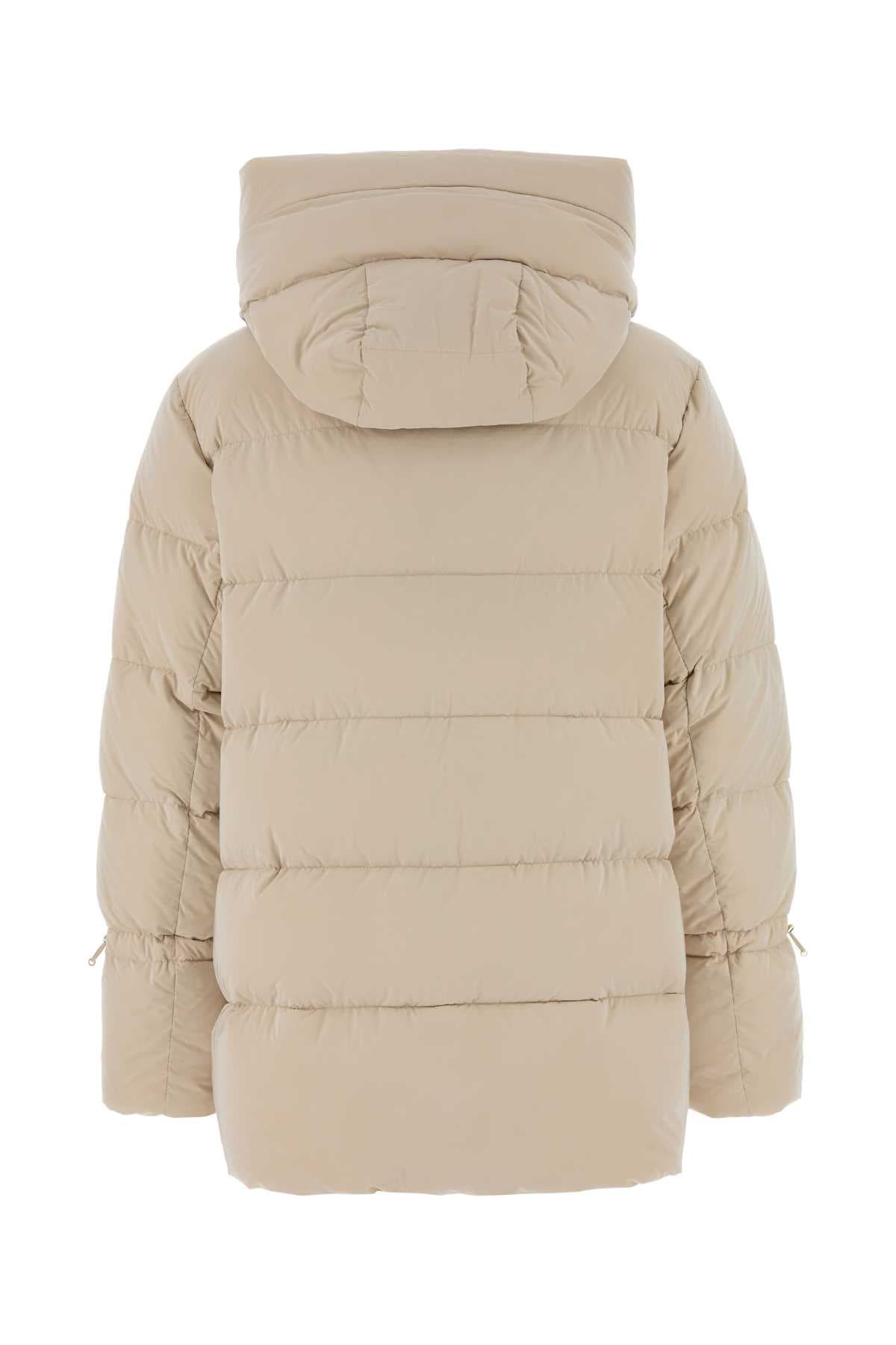 Sand nylon blend Giada down jacket - мініатюра 2