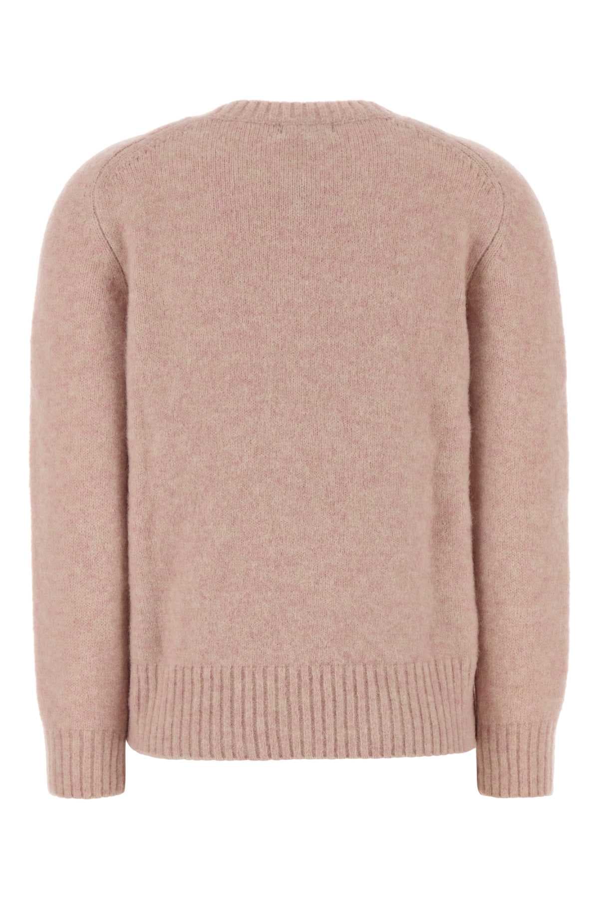 Pastel pink wool blend Envie sweater - мініатюра 2